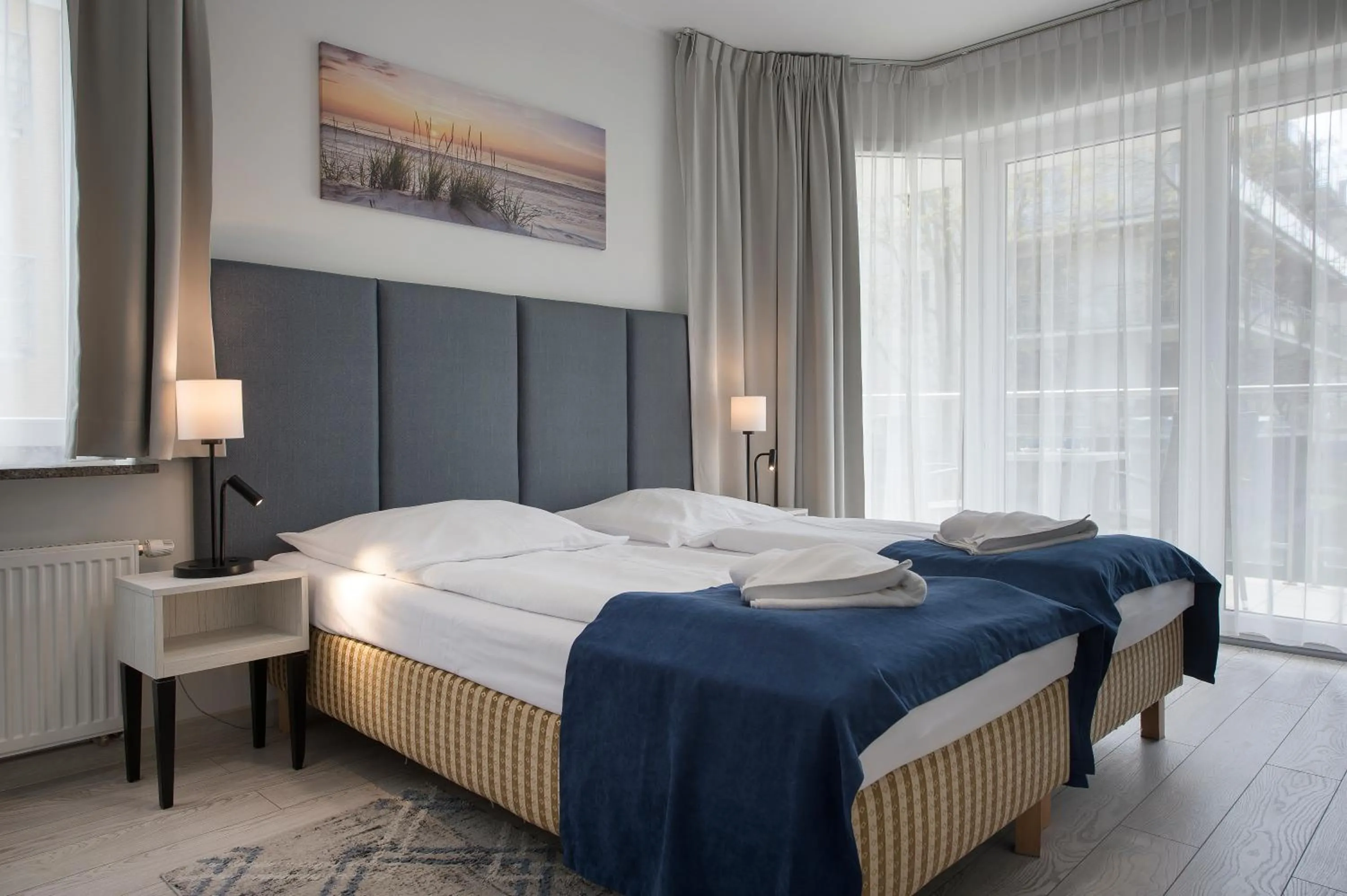 Bed in Aparthotel Baltic Spa