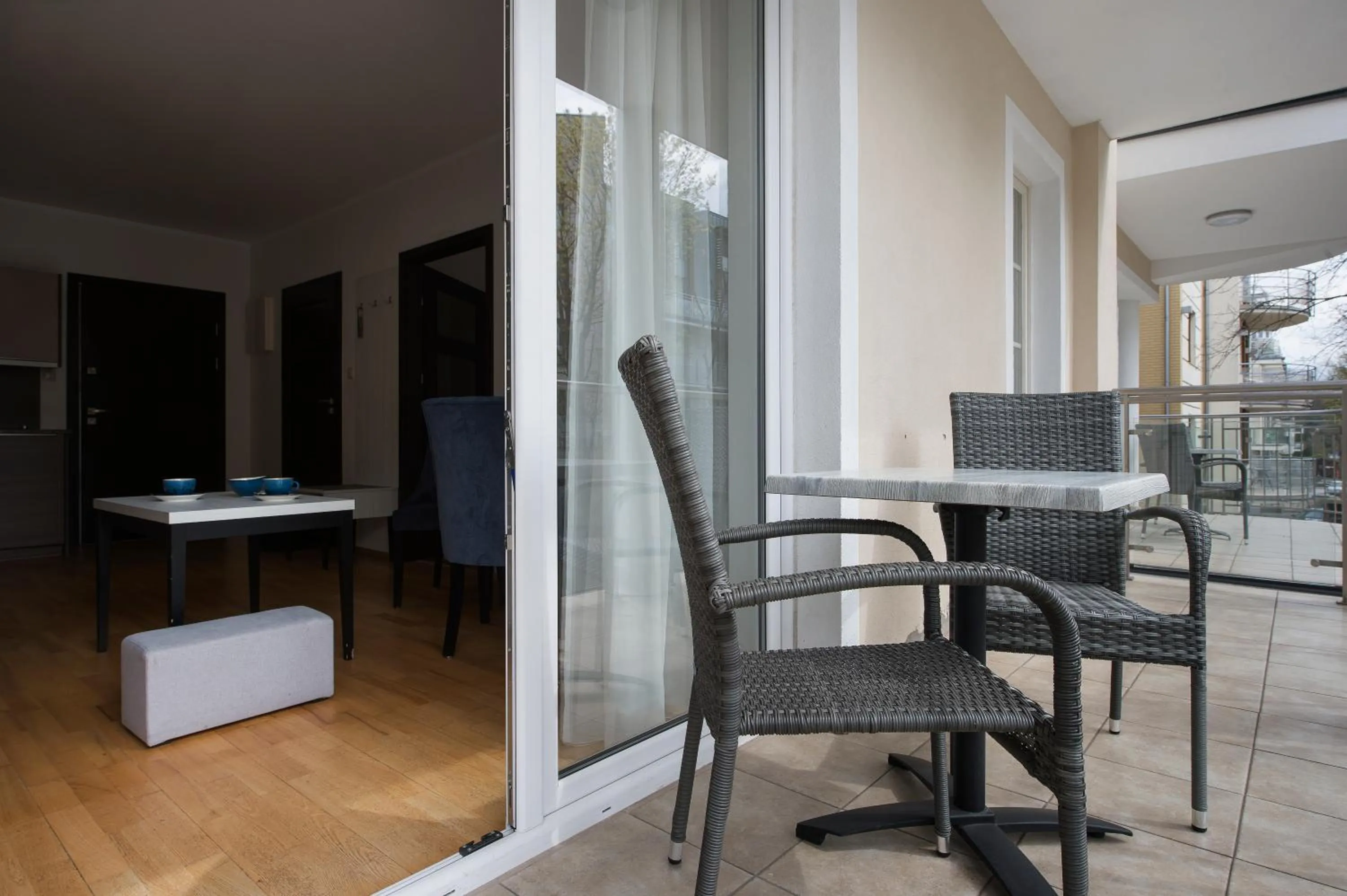 Balcony/Terrace in Aparthotel Baltic Spa