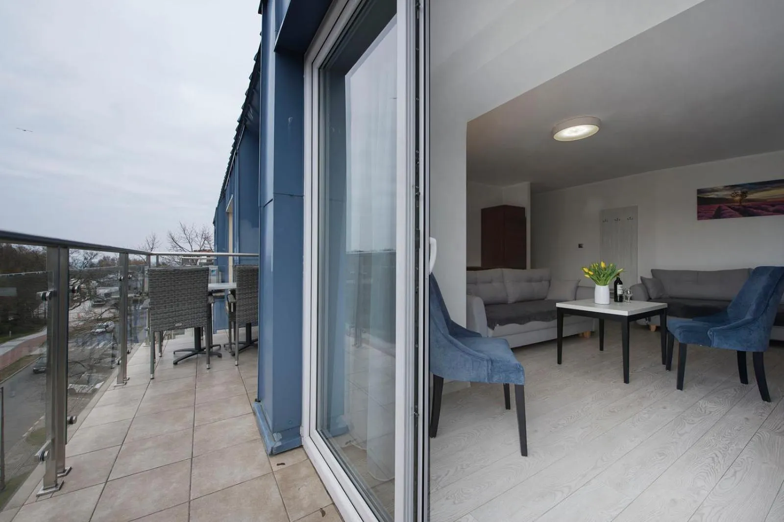 Balcony/Terrace in Aparthotel Baltic Spa