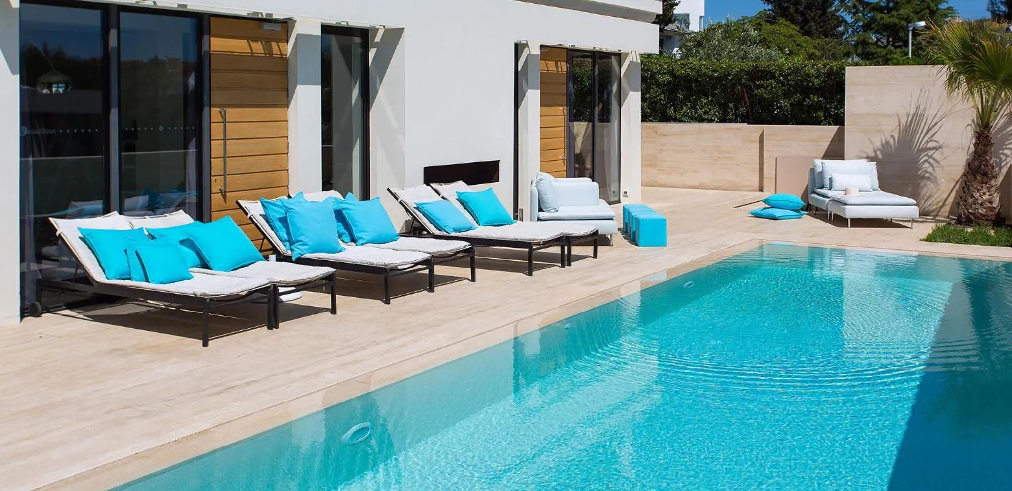 Swimming pool in Boutique Hotel Valsabbion