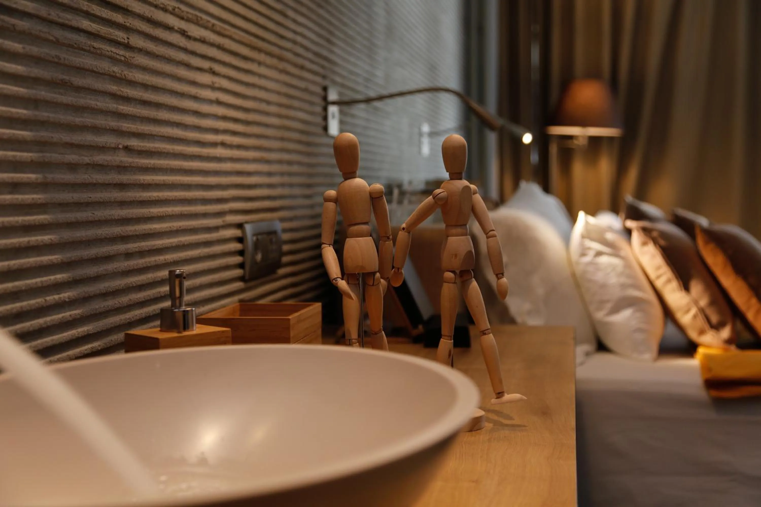 Decorative detail in Boutique Hotel Valsabbion