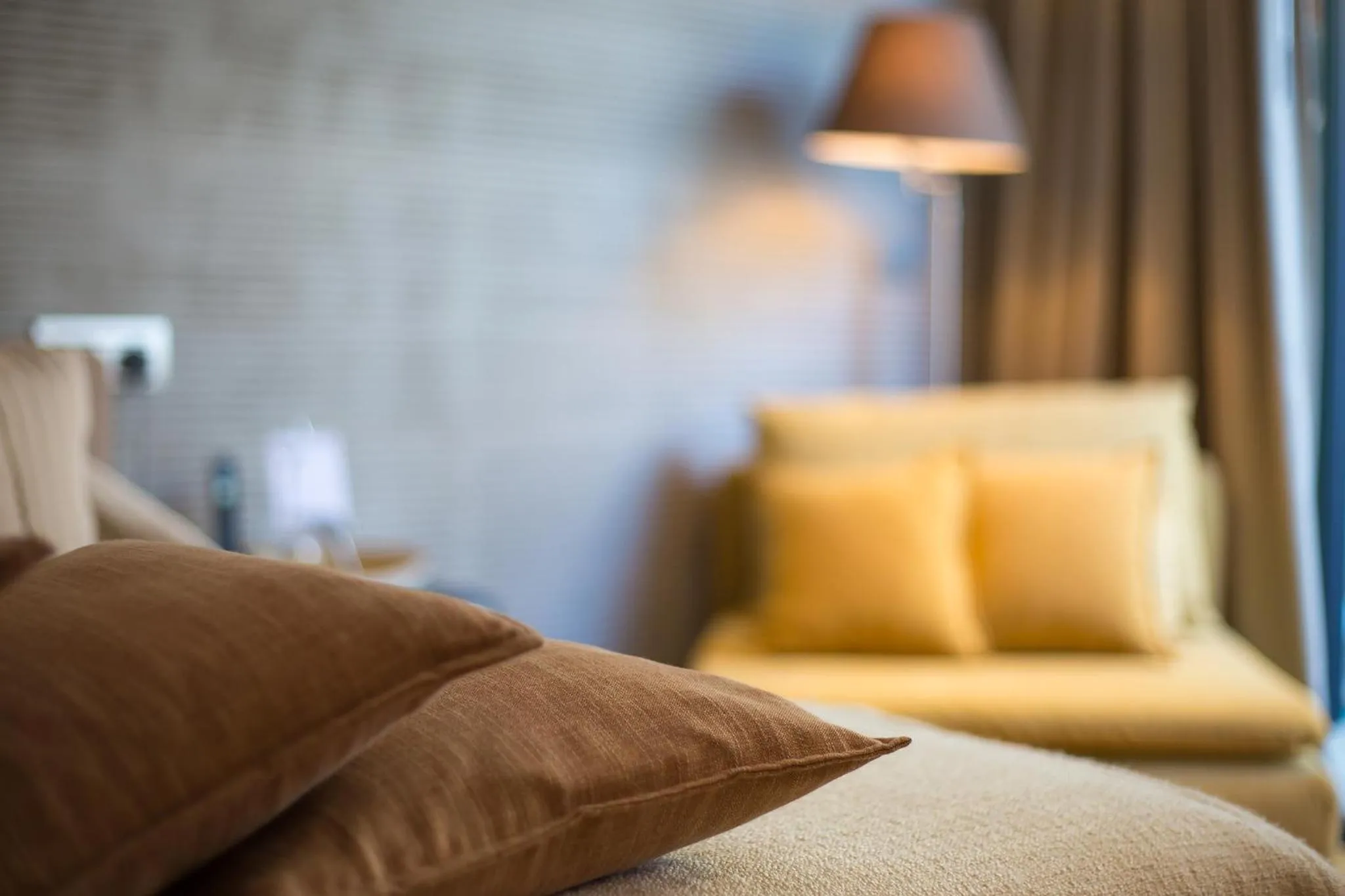 Decorative detail, Bed in Boutique Hotel Valsabbion