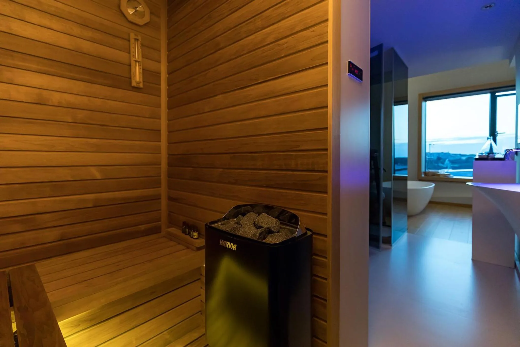 Sauna in Boutique Hotel Valsabbion