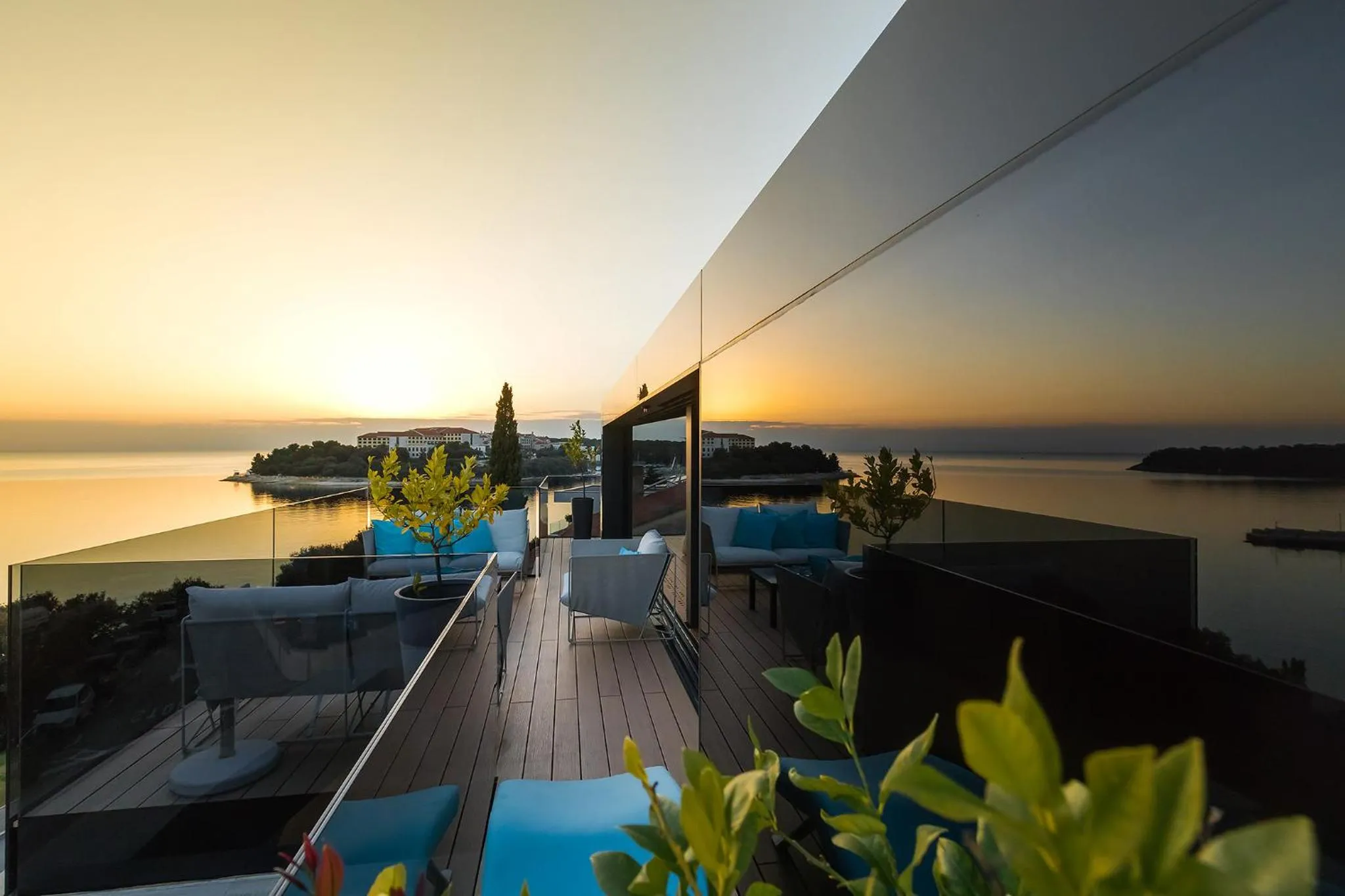 Balcony/Terrace in Boutique Hotel Valsabbion