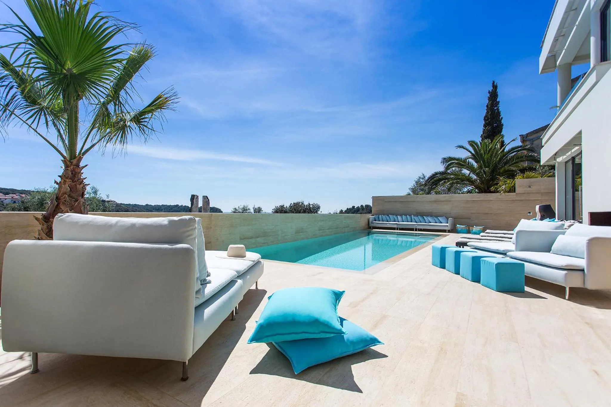 Swimming pool in Boutique Hotel Valsabbion