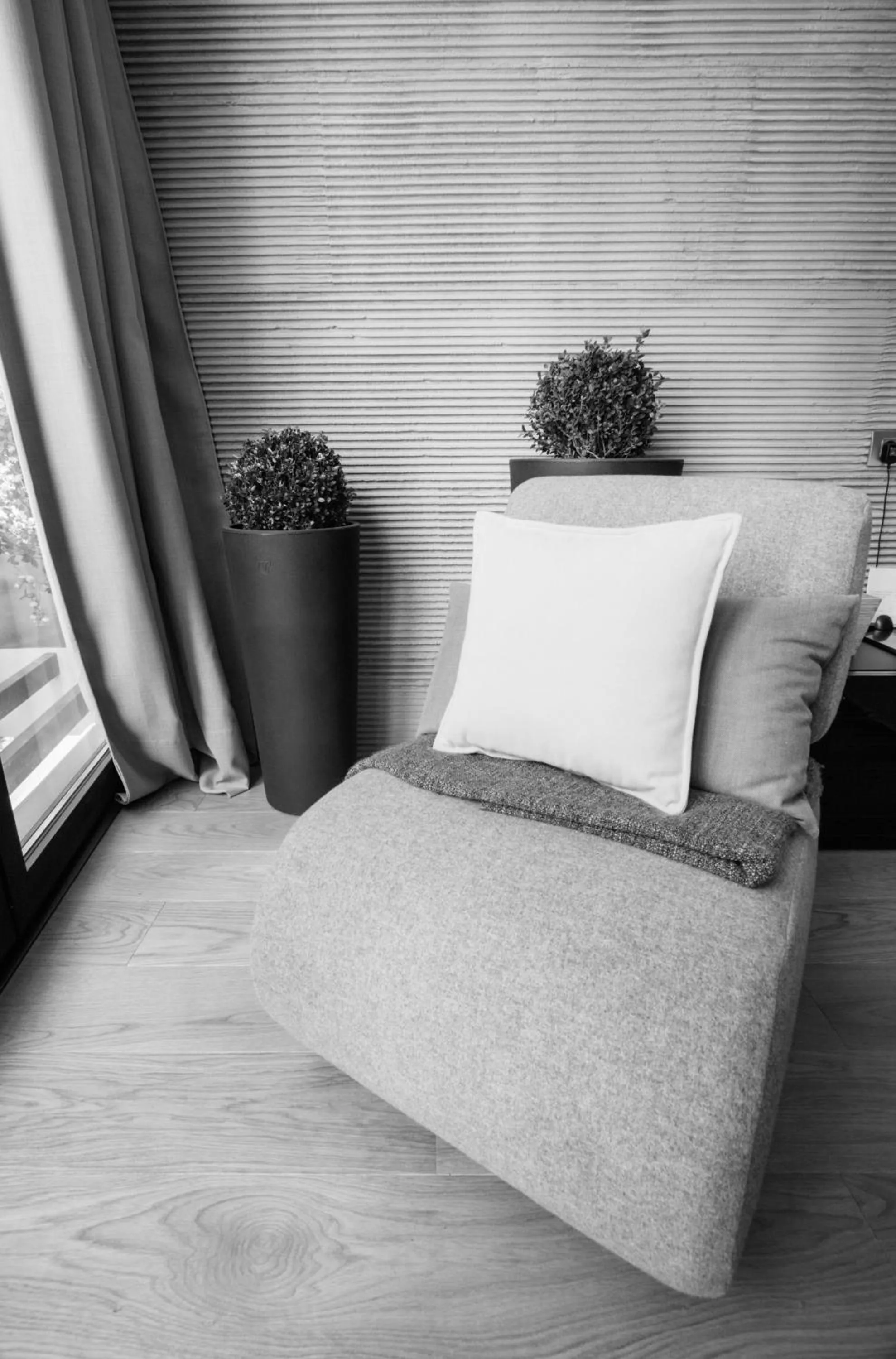 Decorative detail, Bed in Boutique Hotel Valsabbion