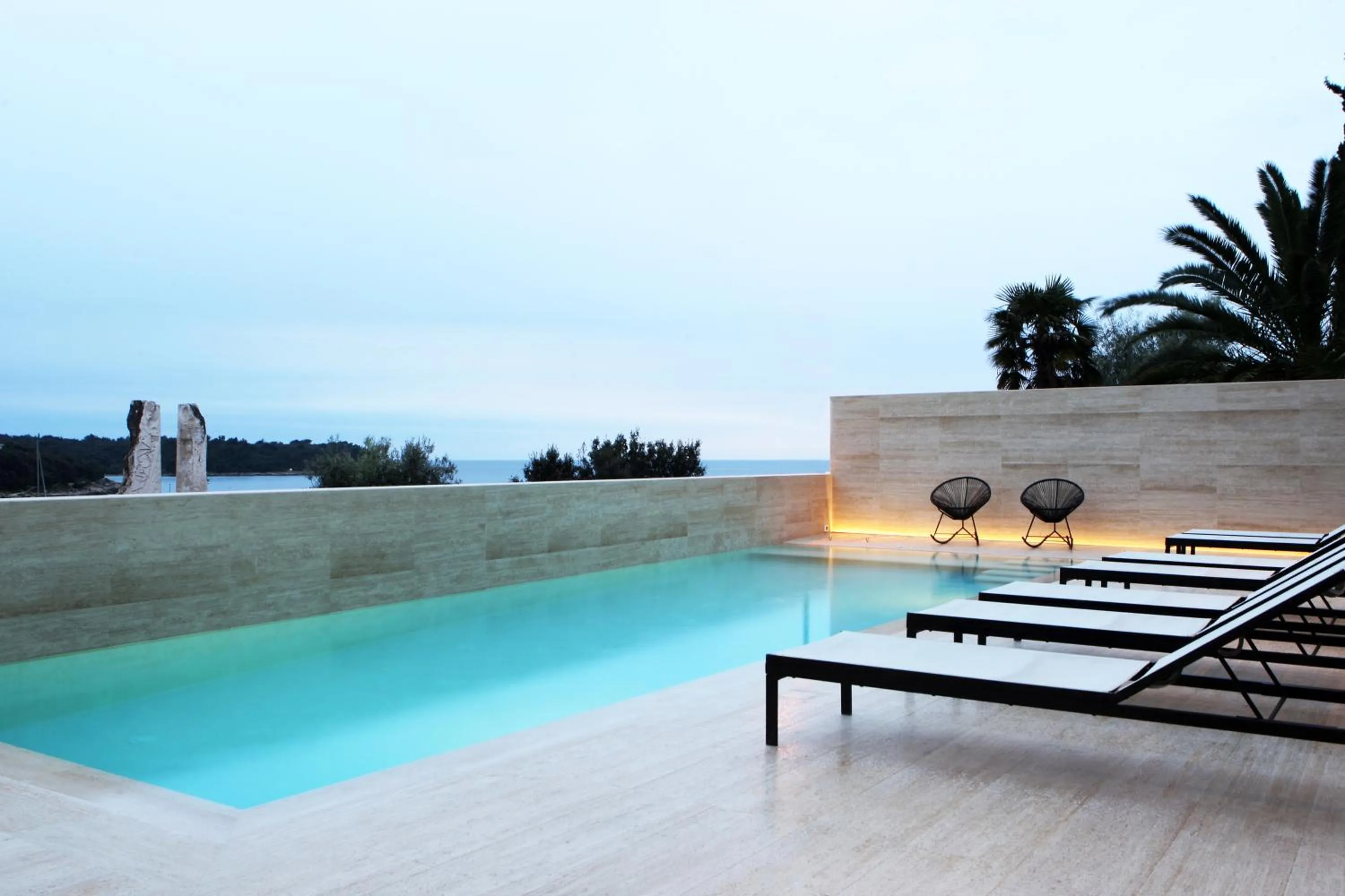 Swimming pool in Boutique Hotel Valsabbion