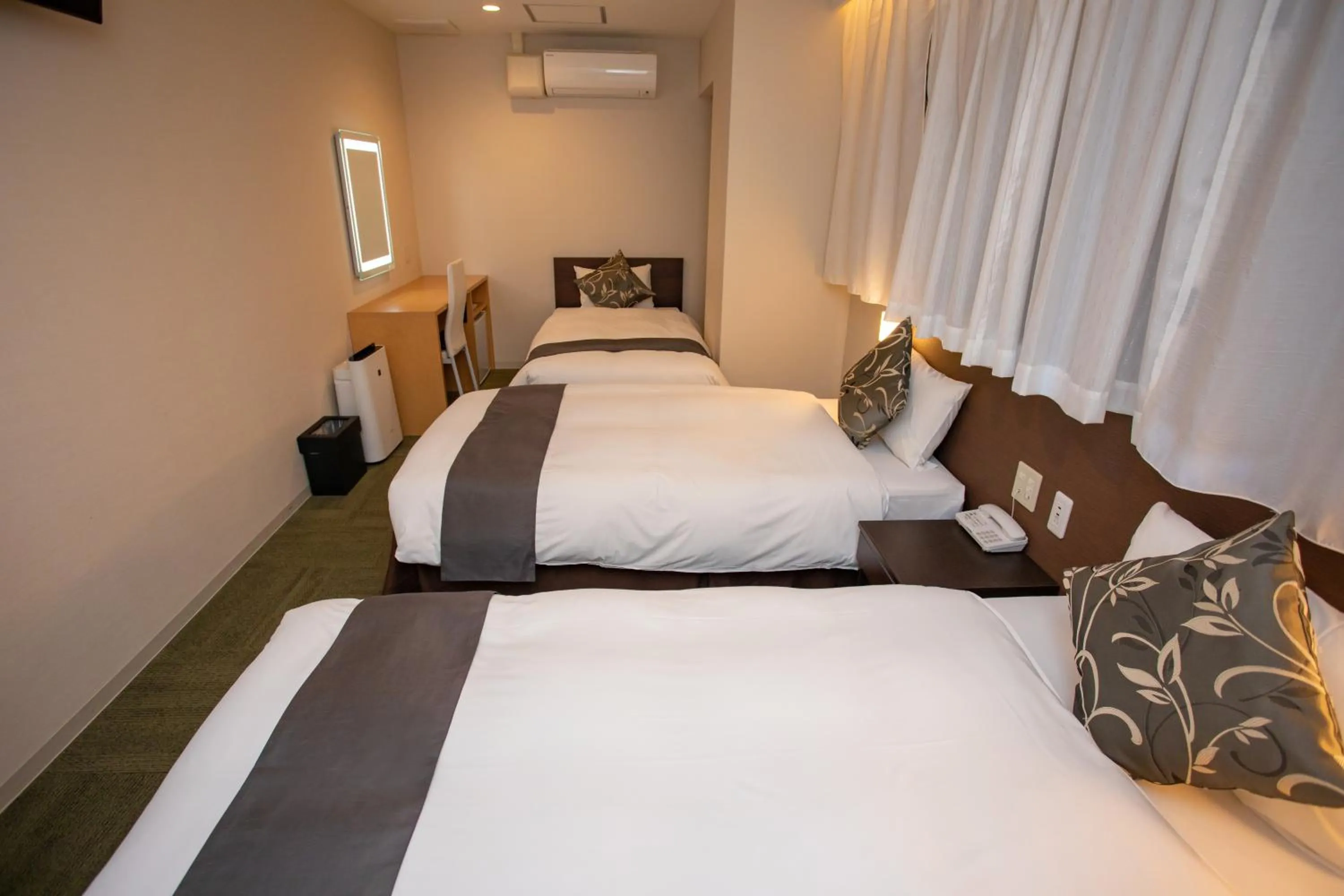 Photo of the whole room, Bed in Hotel Axiainn Osaka-Uehonmachi