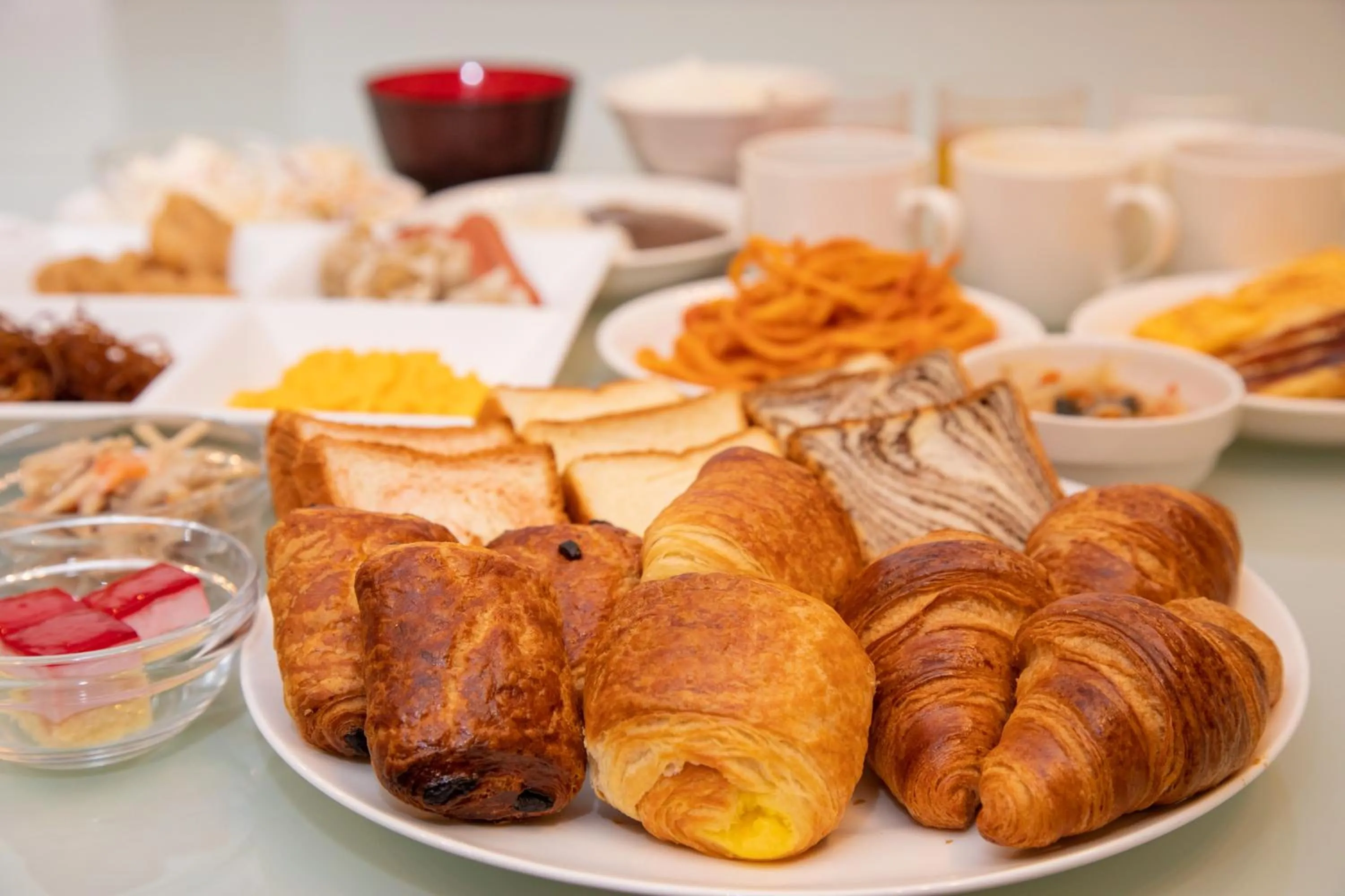 Buffet breakfast in Hotel Axiainn Osaka-Uehonmachi