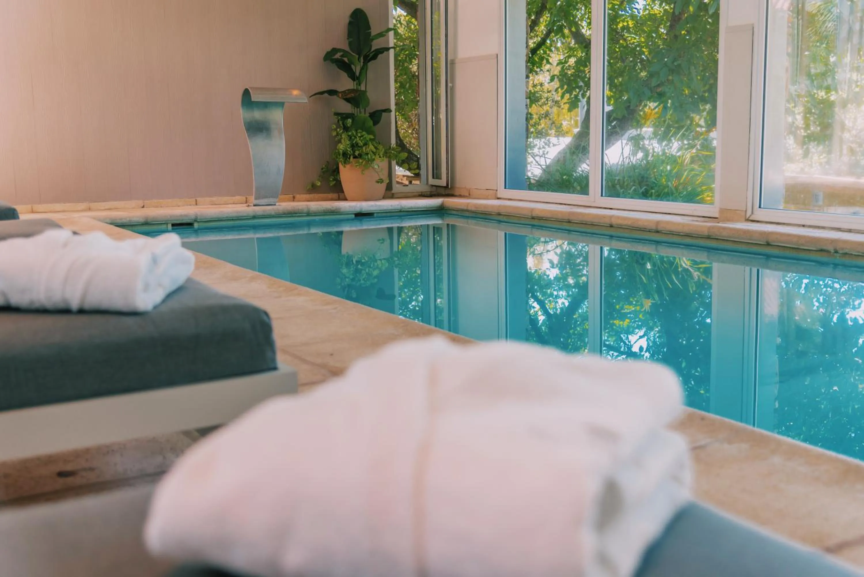 Swimming pool in Hostería & Spa De La Cascada