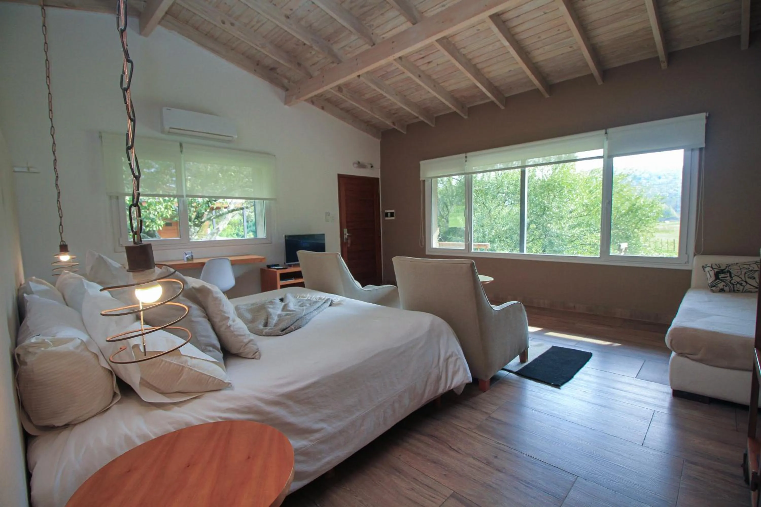 Bed in Hostería & Spa De La Cascada