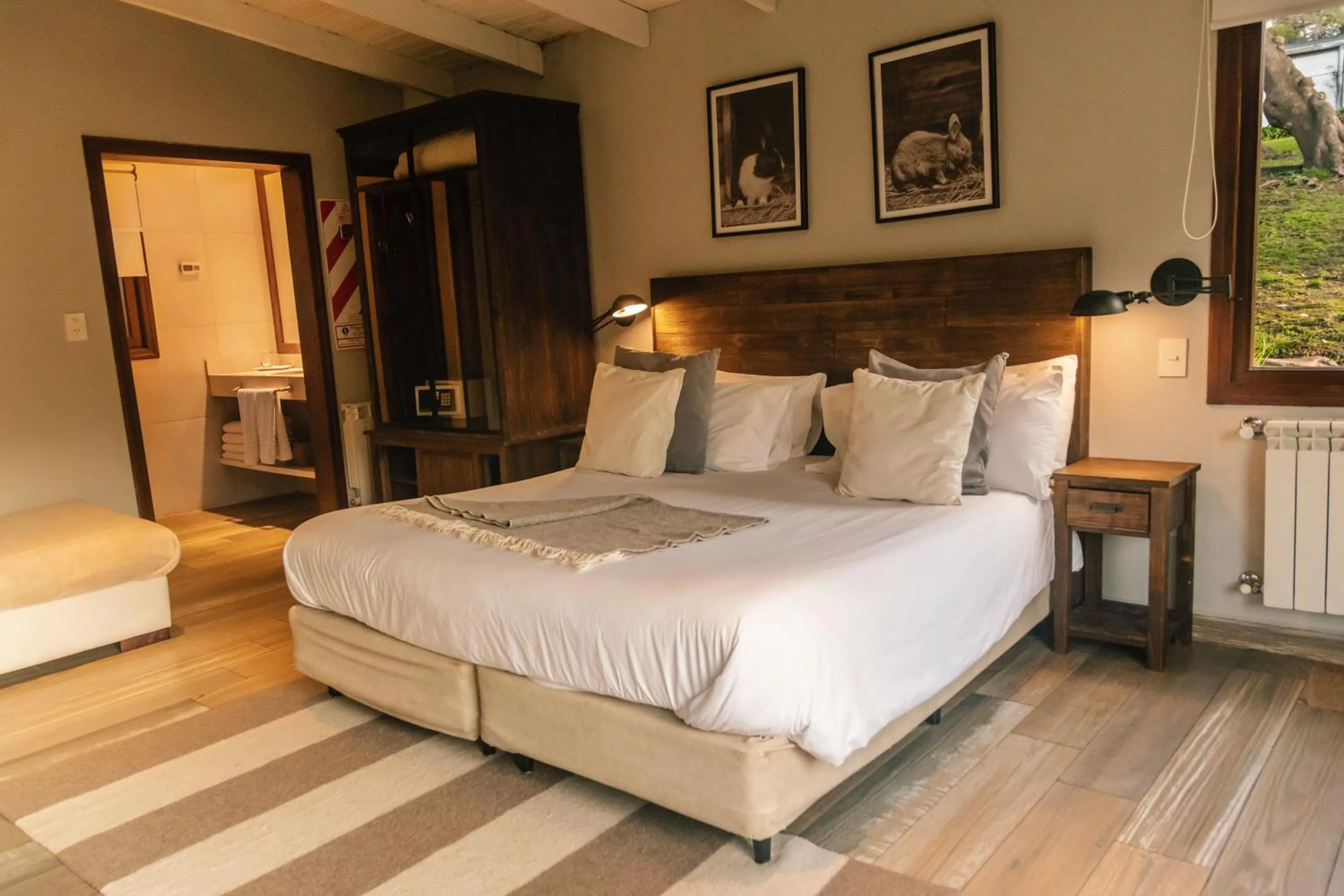 Bed in Hostería & Spa De La Cascada