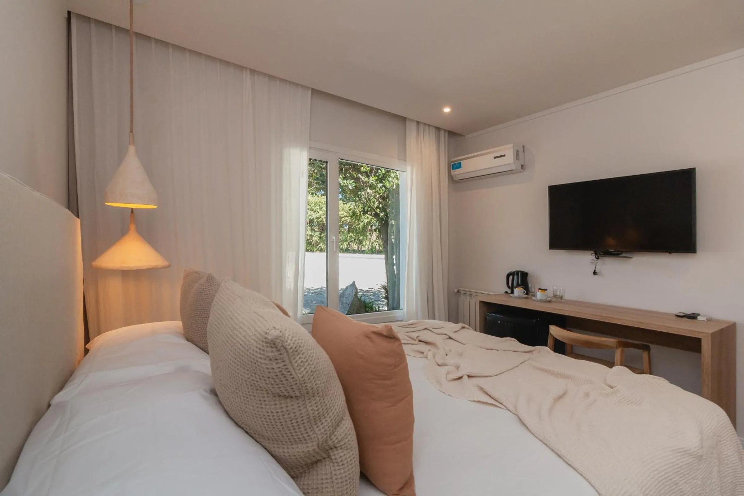 Bed in Hostería & Spa De La Cascada