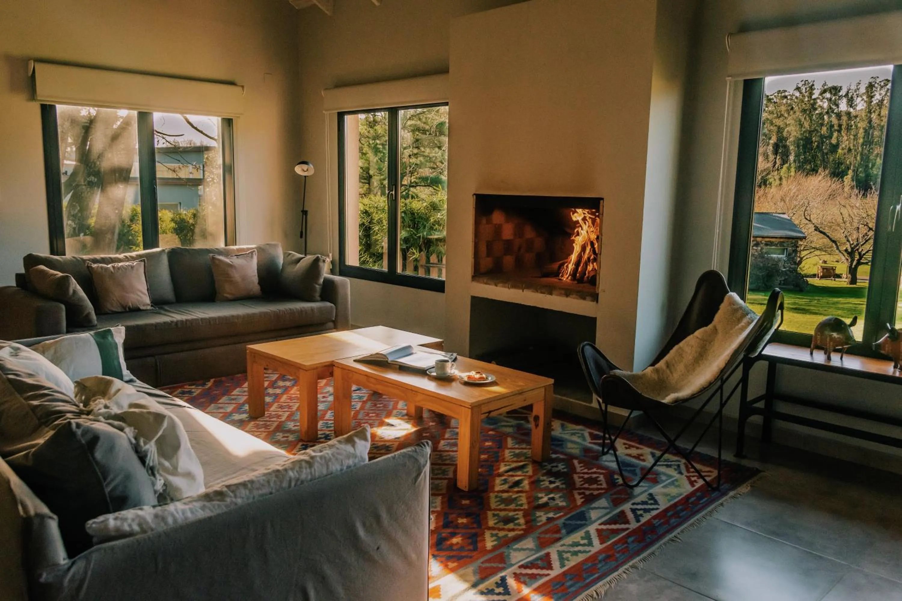 Living room in Hostería & Spa De La Cascada