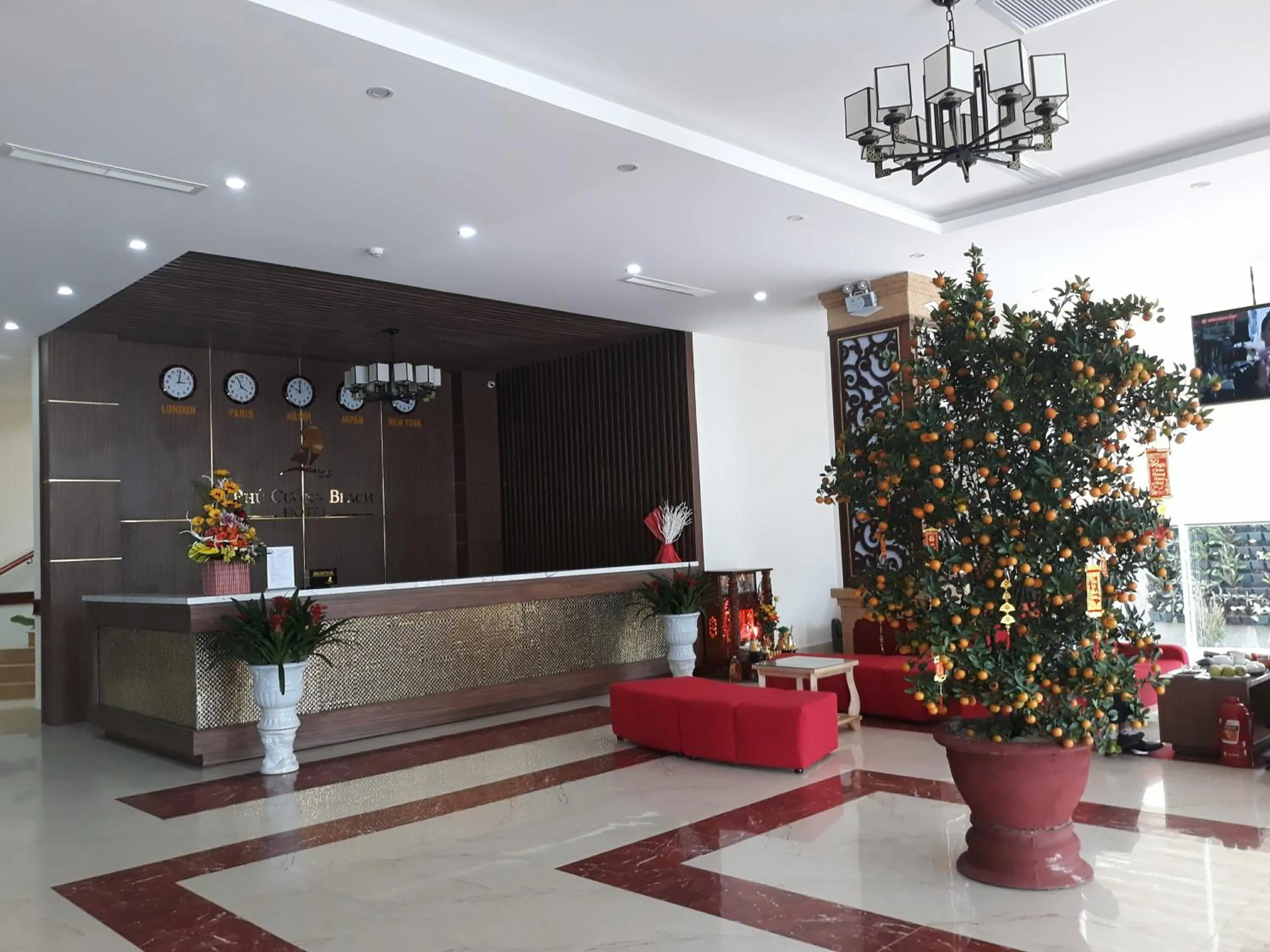 Facade/entrance in Phu Cuong Beach Hotel