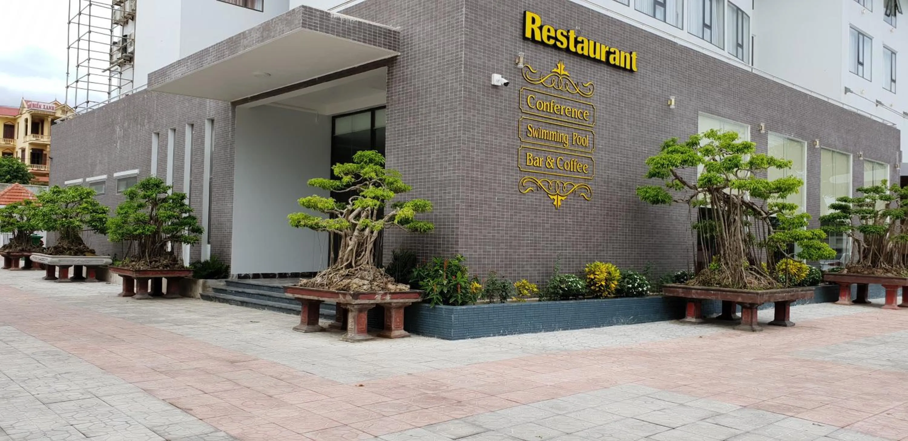 Garden in Phu Cuong Beach Hotel