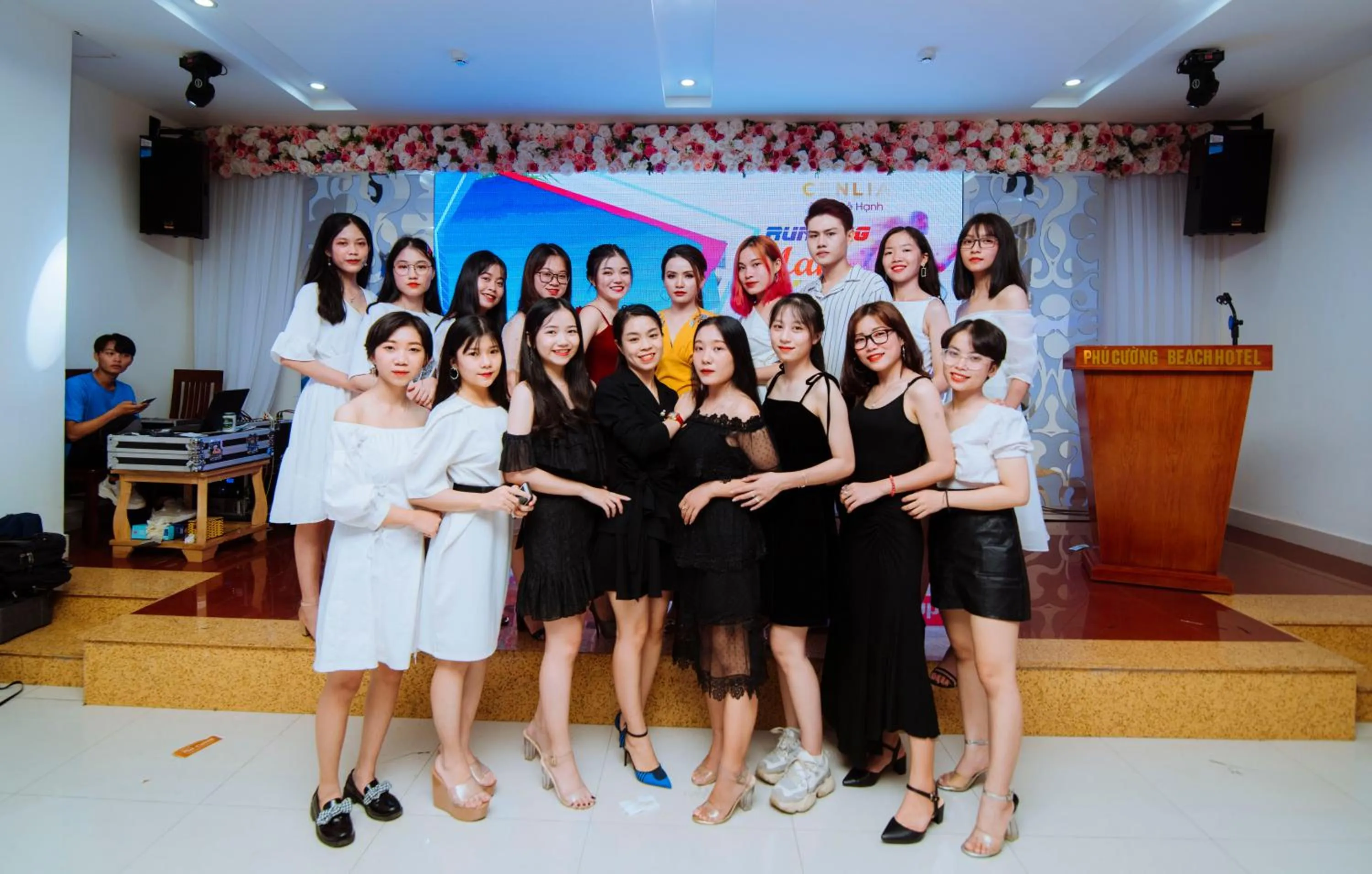 Dining area in Phu Cuong Beach Hotel