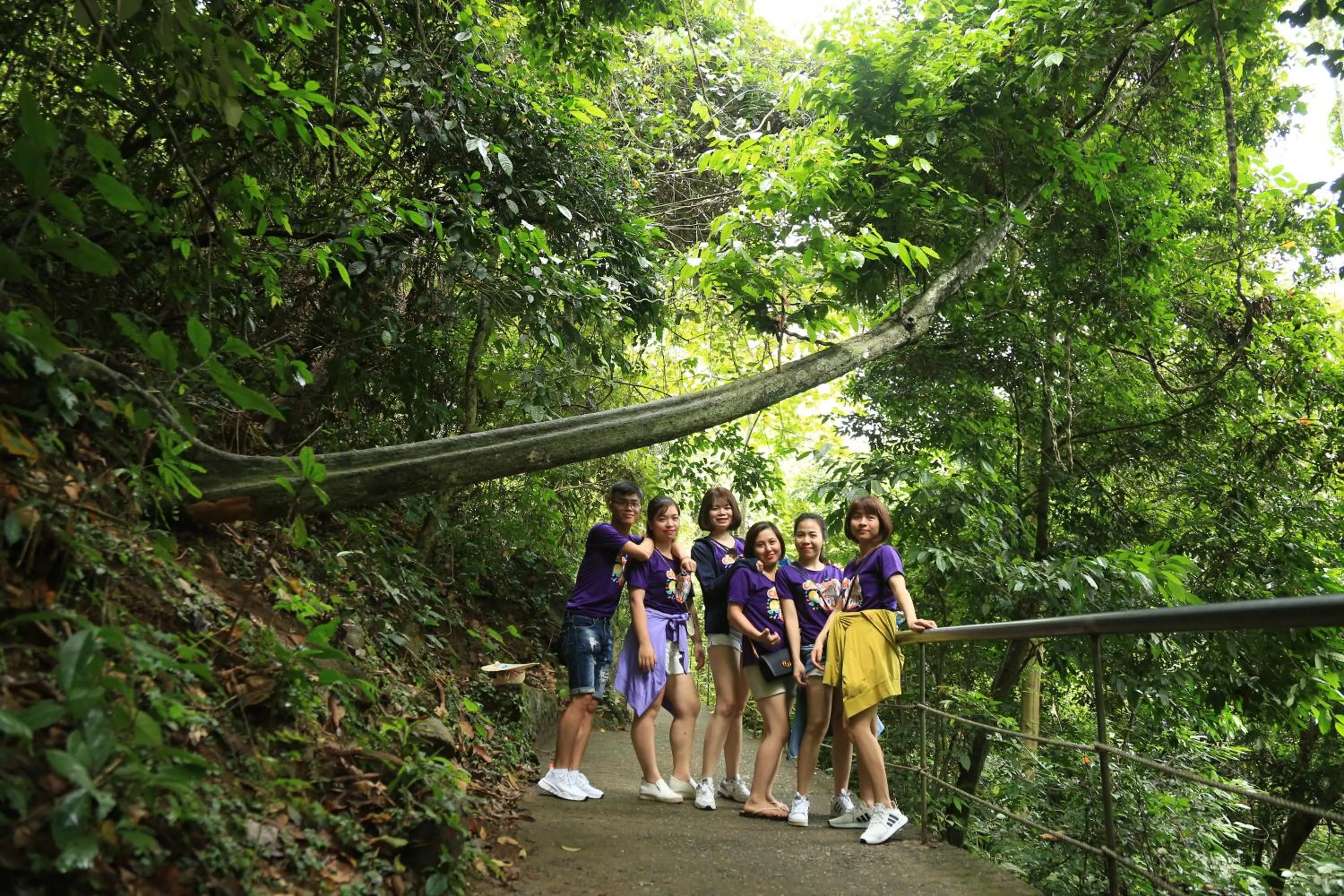 People in Phu Cuong Beach Hotel
