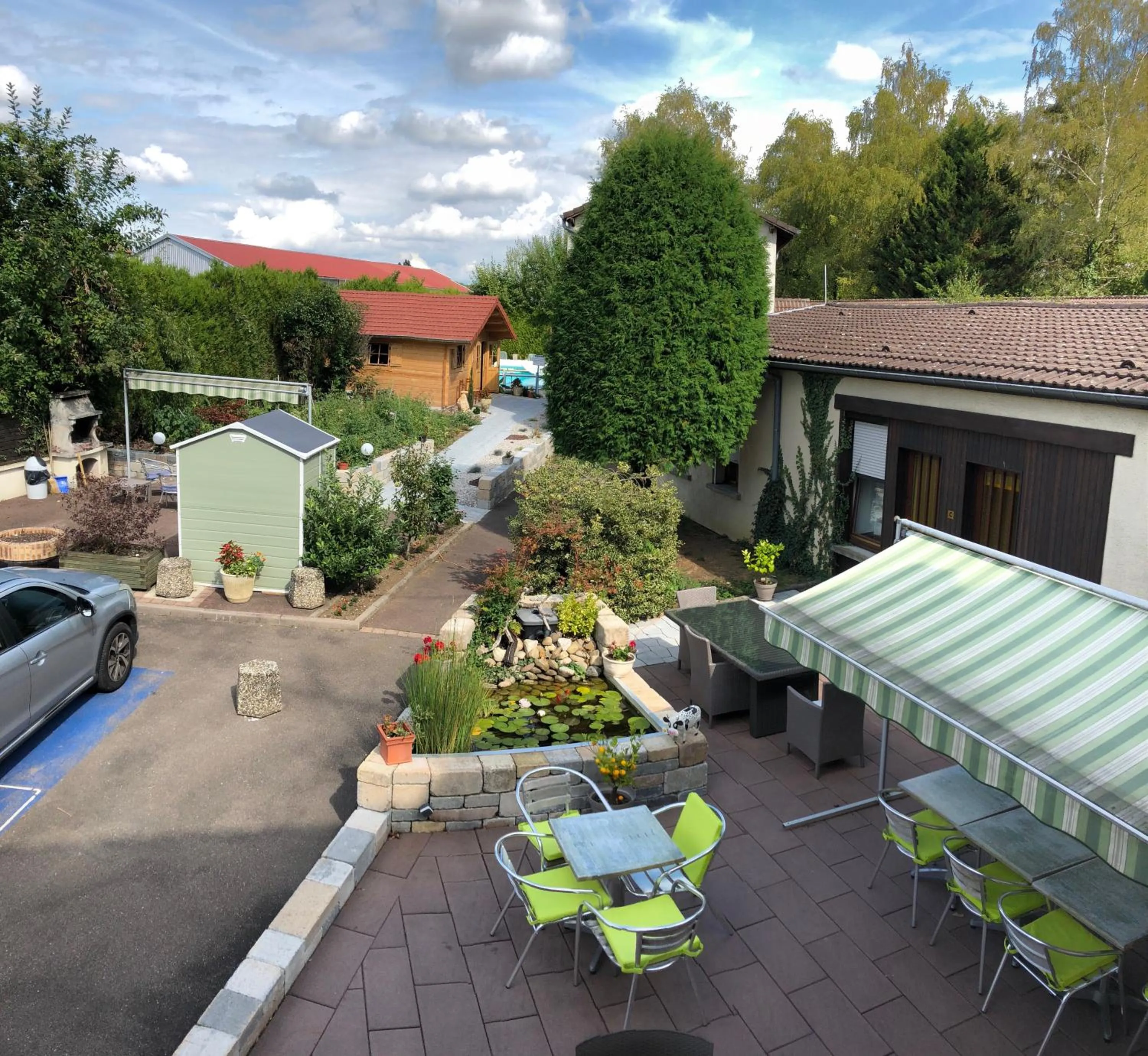 Patio in Les Tilleuls Montbeliard Sud Audincourt