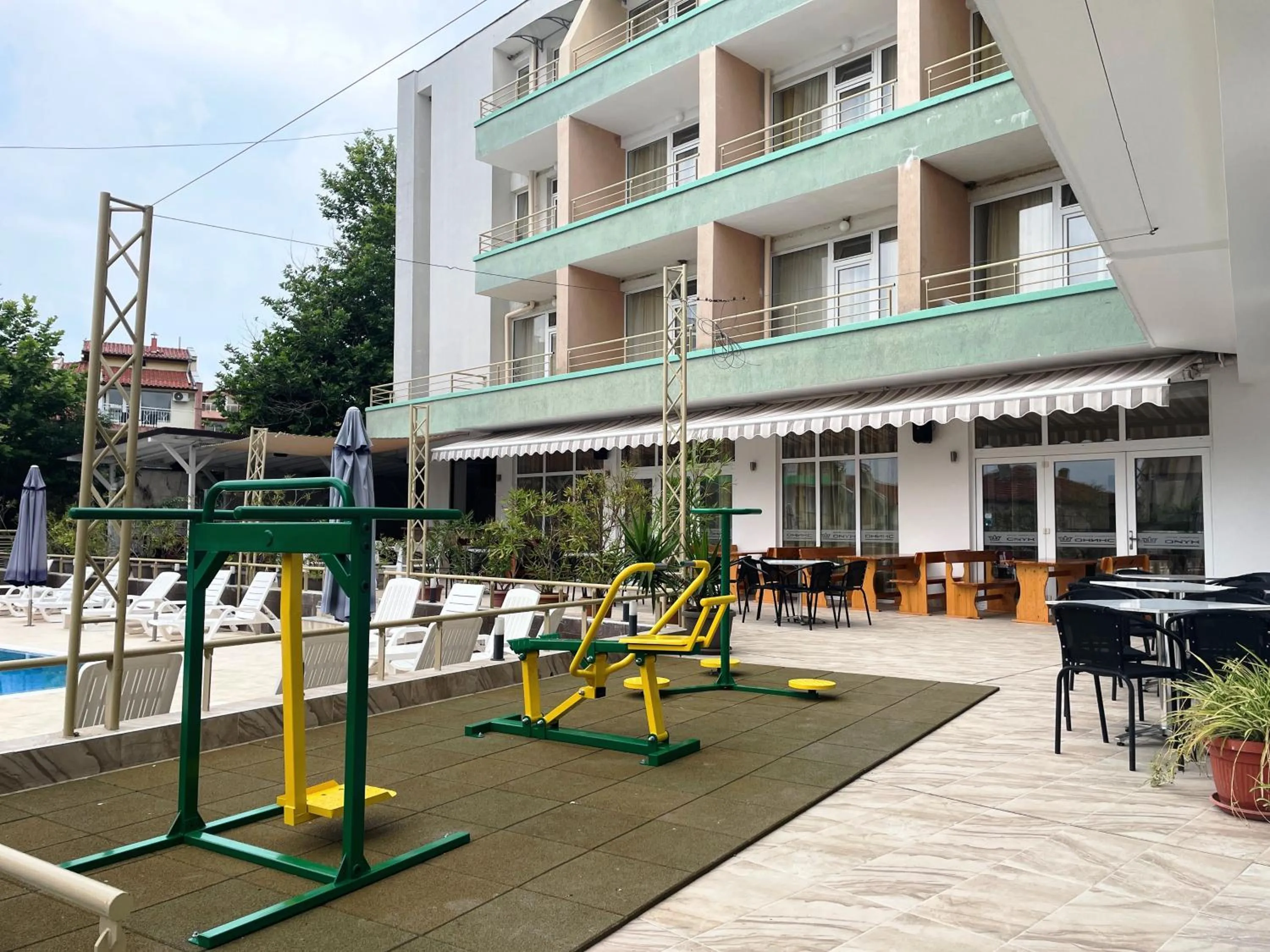 Fitness centre/facilities in Hotel Onyx