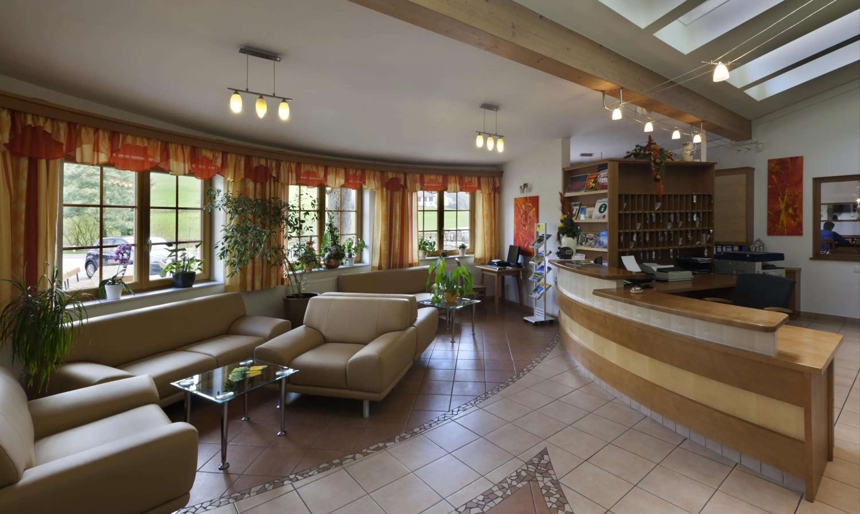 Lobby or reception in Wellnesshotel Aumühle