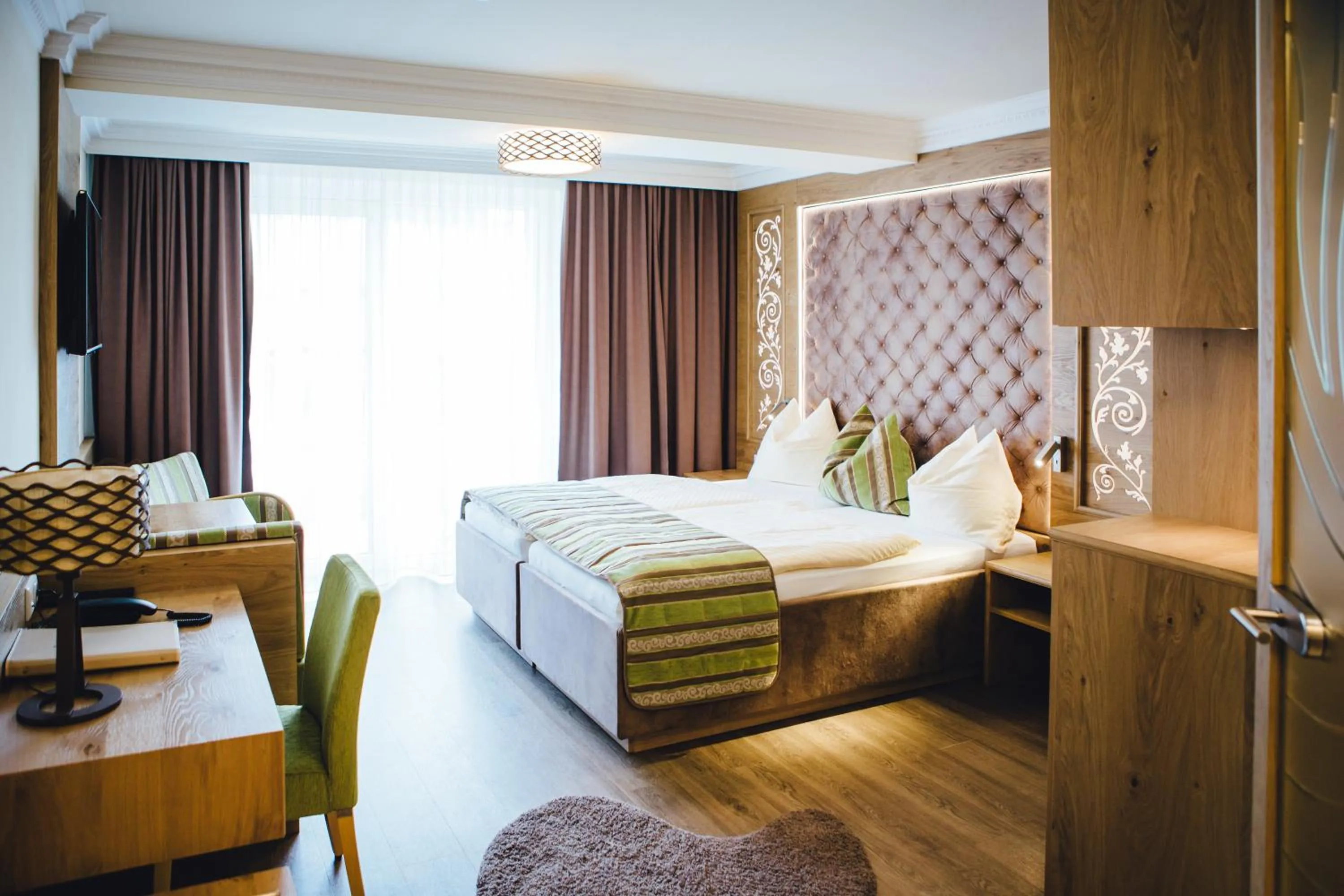 Photo of the whole room, Bed in Wellnesshotel Aumühle