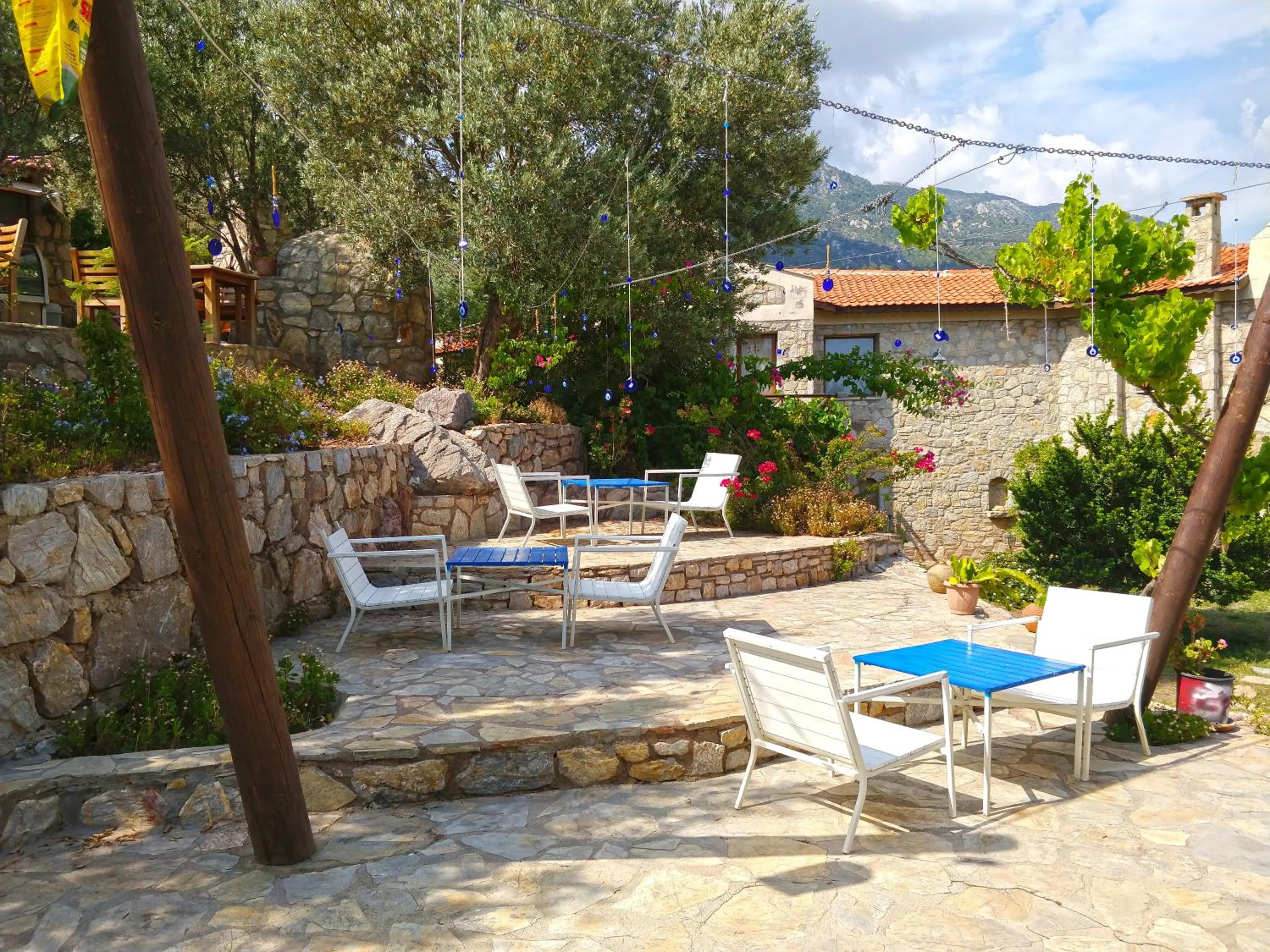 Garden in Zephyros Hotel