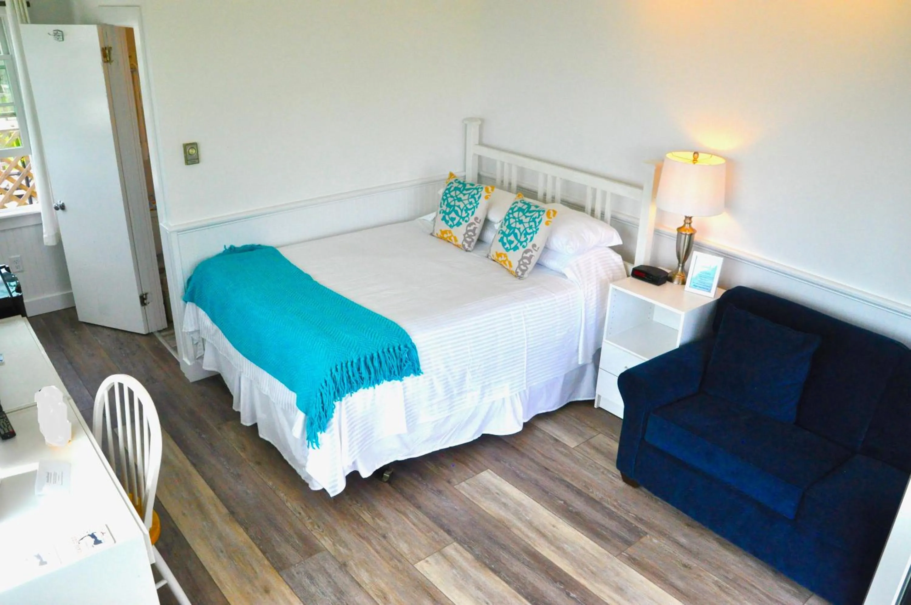 Bed in The Masthead Resort