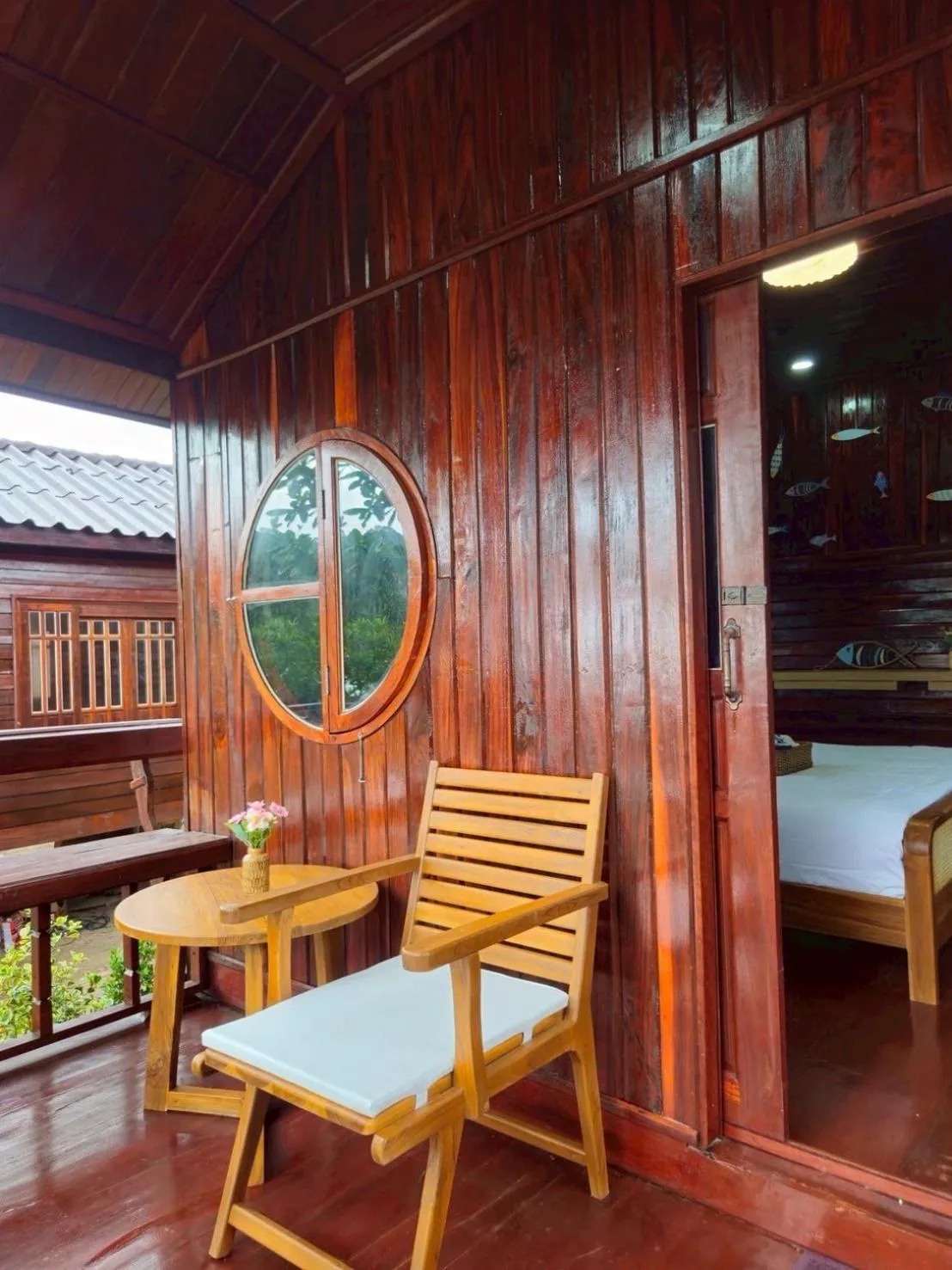 Patio in I-Lay House Koh Kood