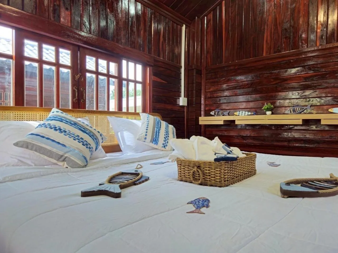 Bed in I-Lay House Koh Kood