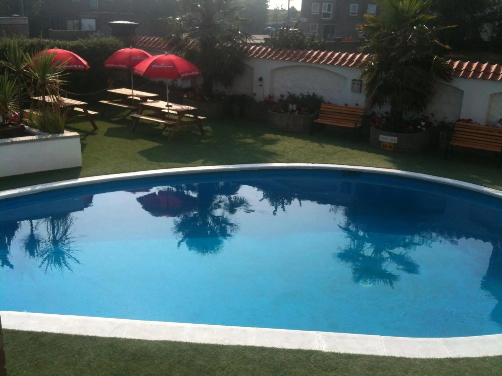 Swimming pool in Hotel Victoria