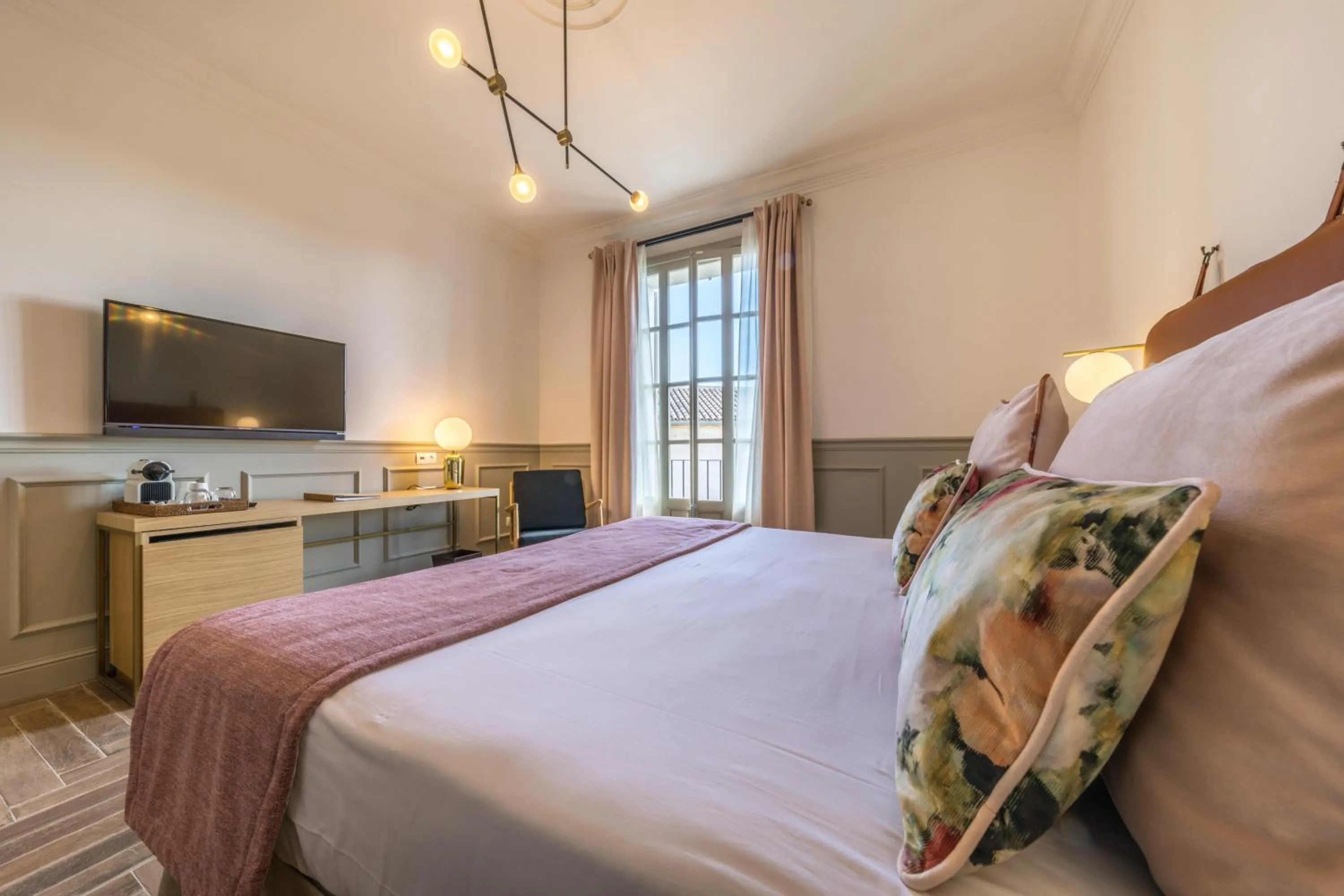 Bed in Can Ribera by Zafiro