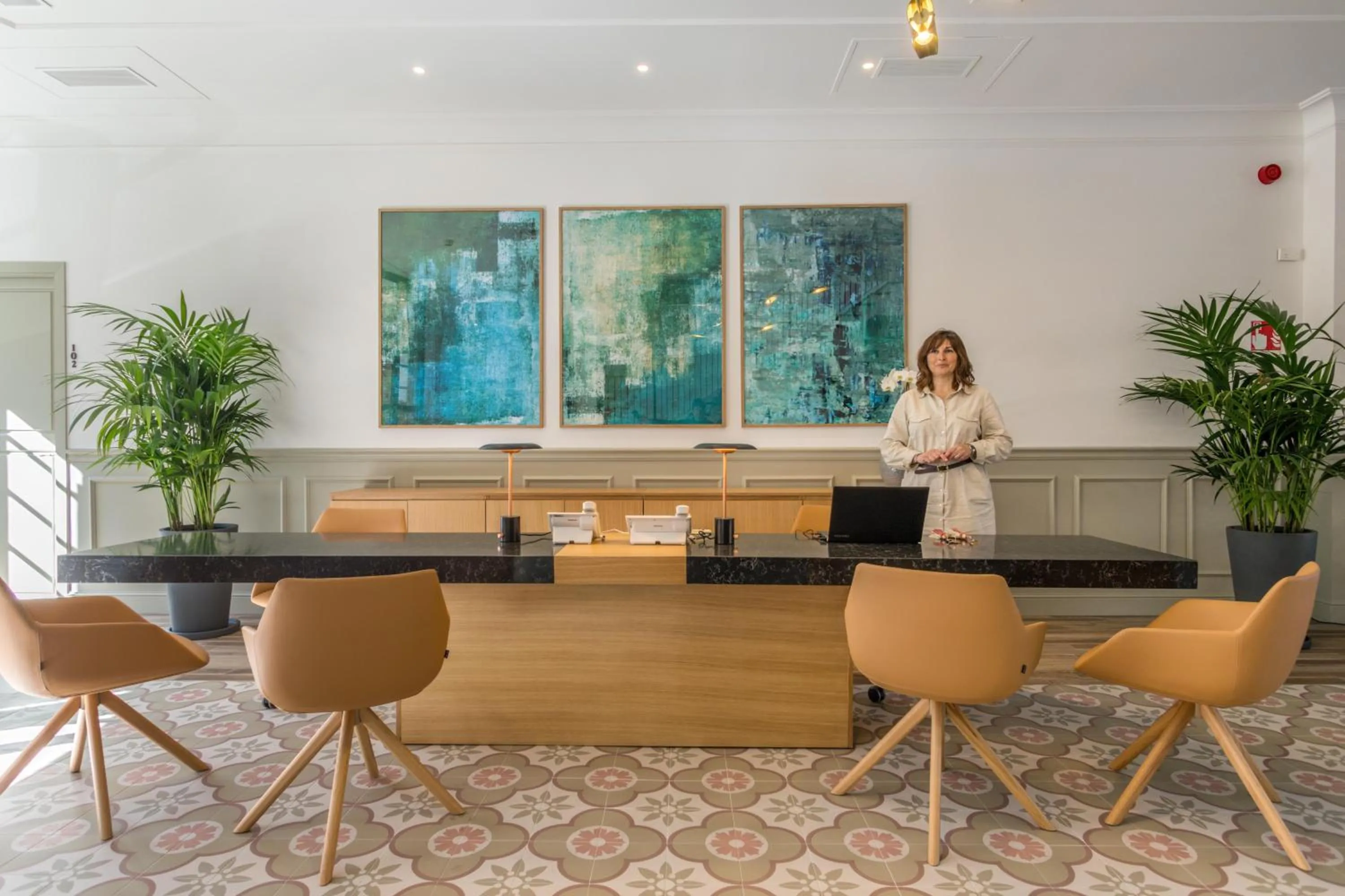 Lobby or reception in Can Ribera by Zafiro