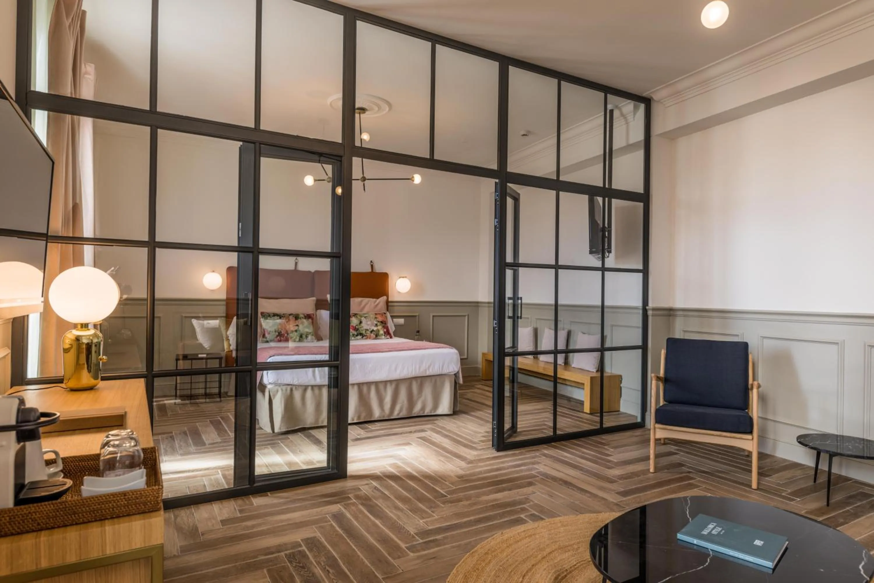 Bed in Can Ribera by Zafiro