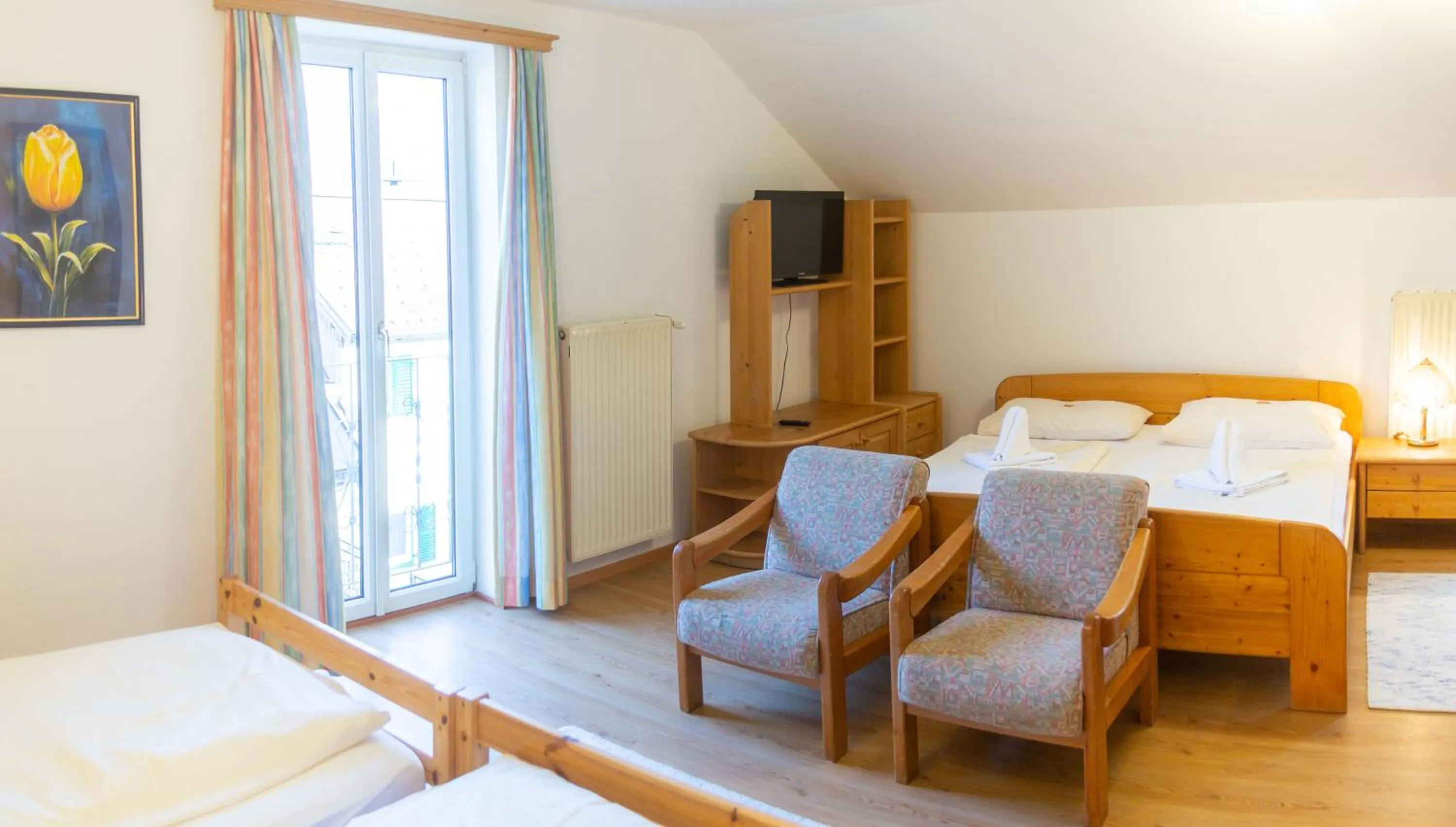 Bed in Hotel & Hostel Sandwirt