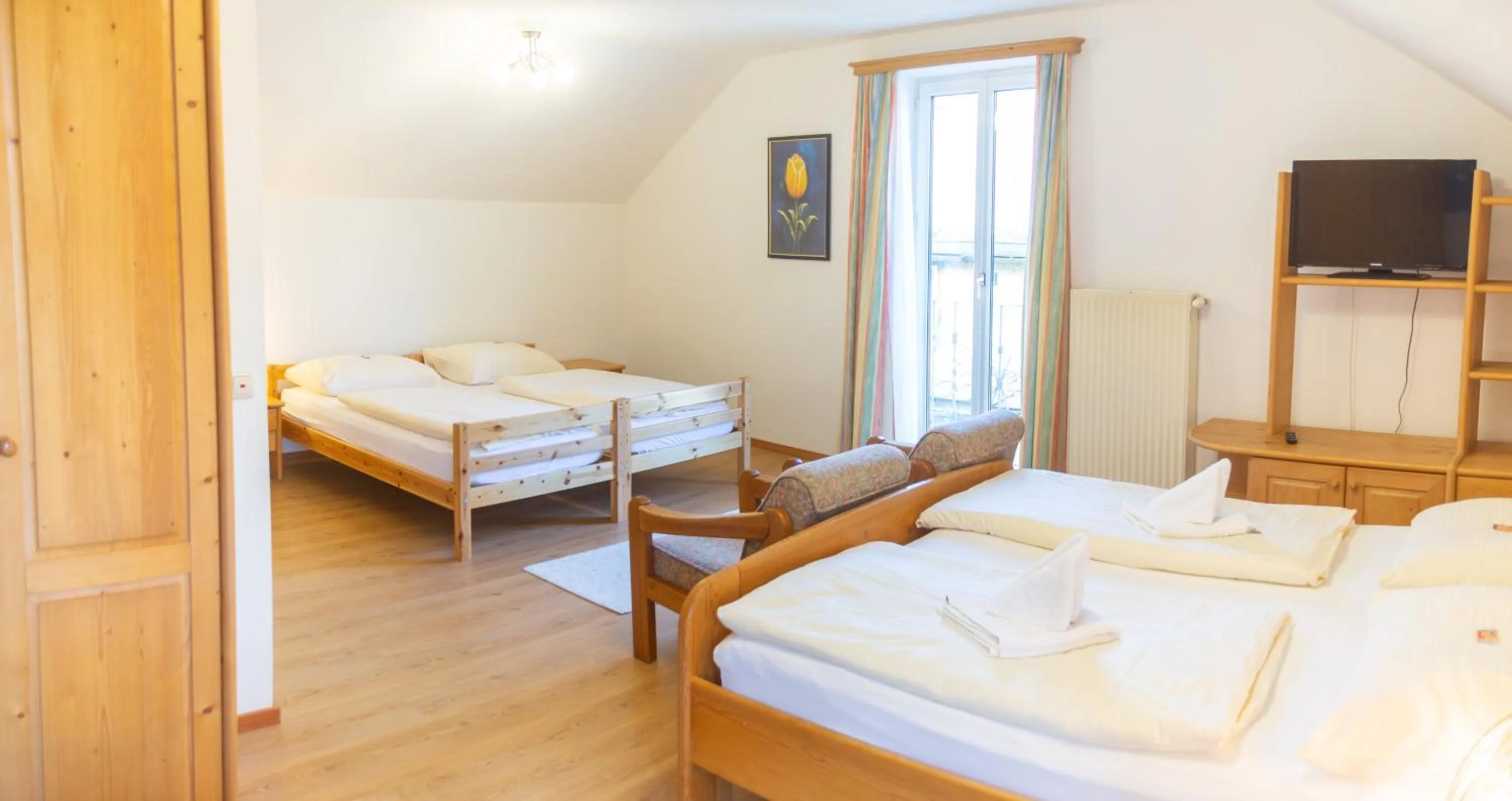 Bed in Hotel & Hostel Sandwirt