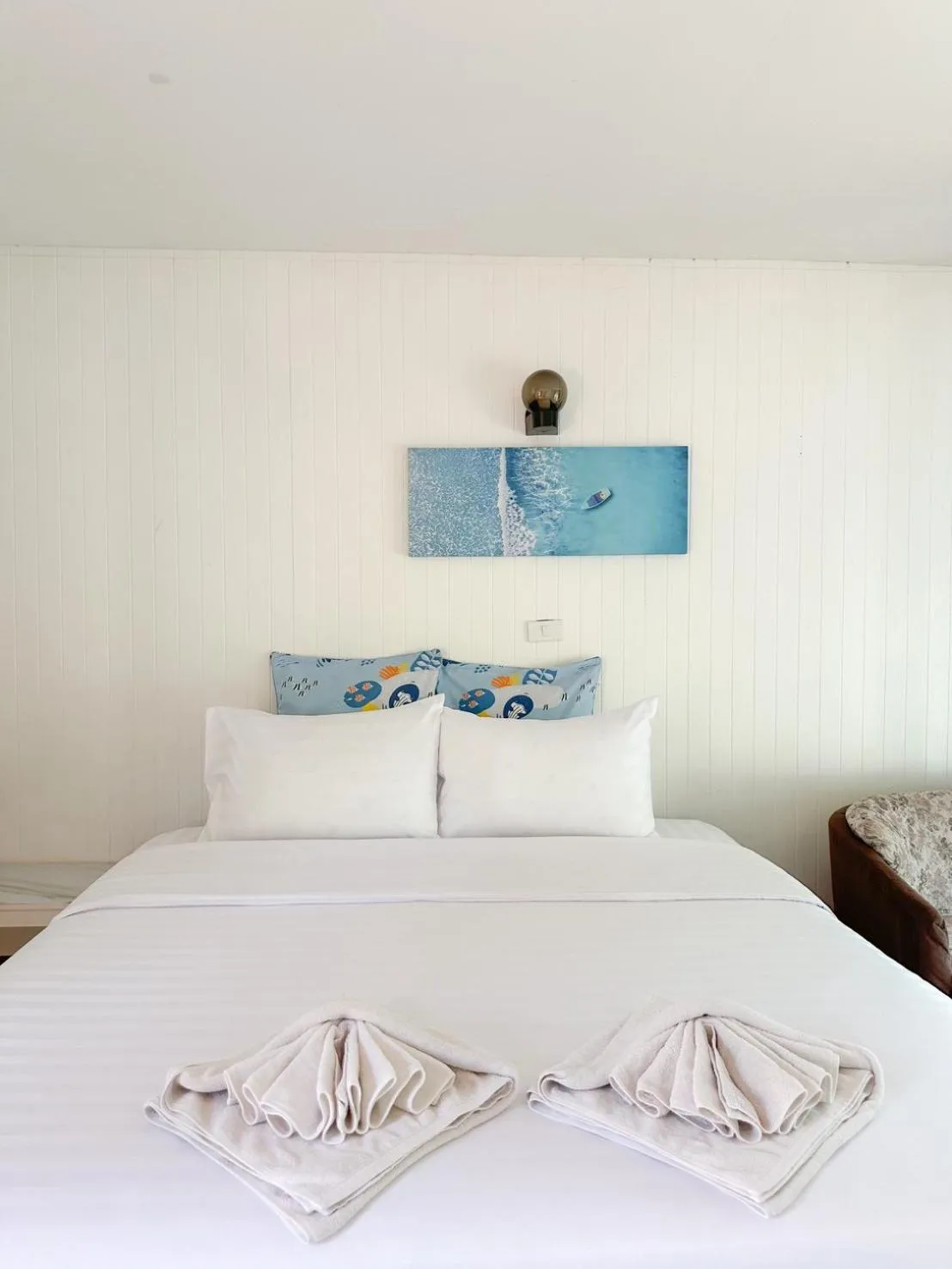 Bed in ชอว์ งาทอง รีสอร์ต Chor Ngar Thong Erawan Kanchanaburi