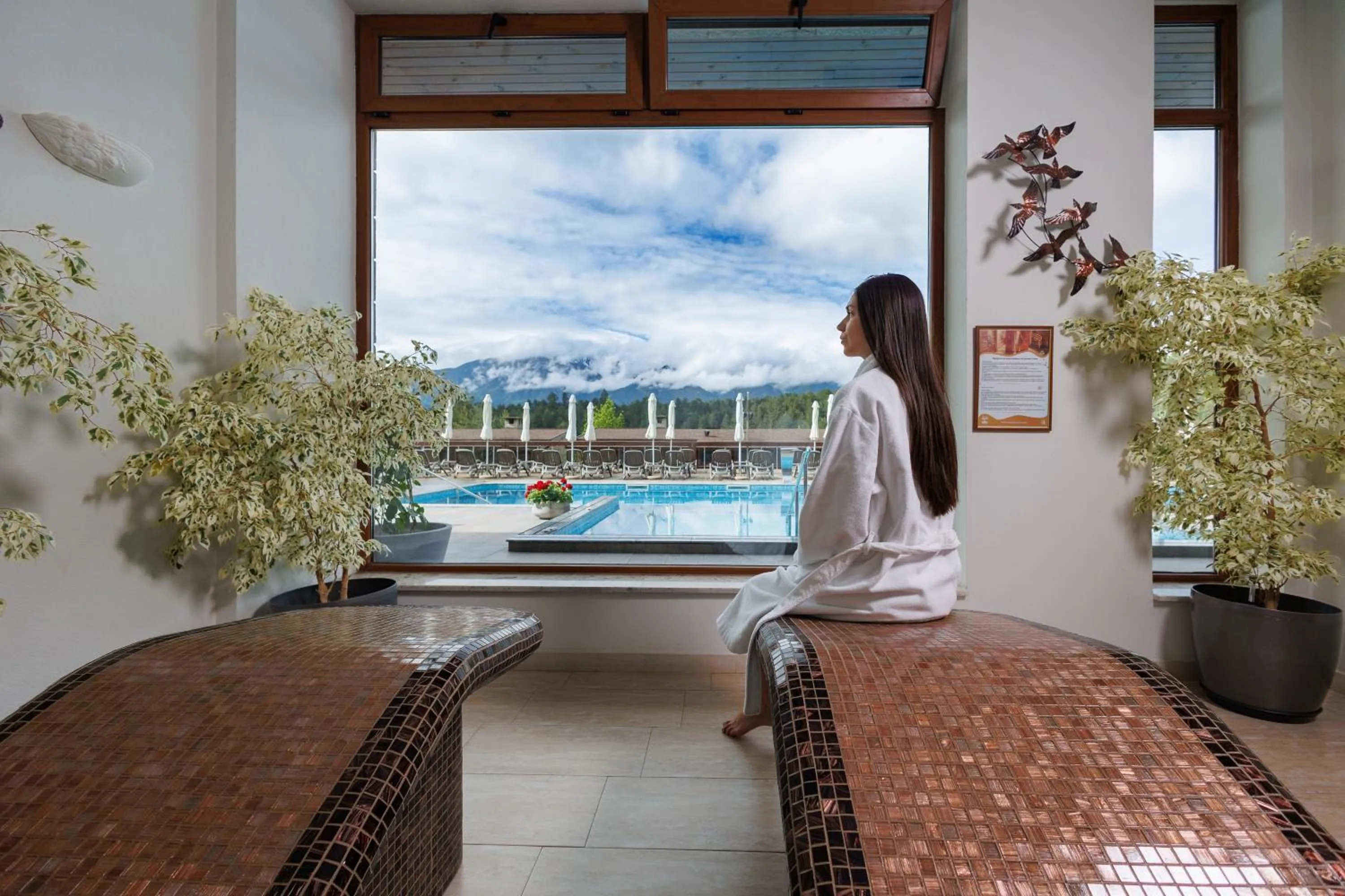 Bed in Katarino SPA Hotel