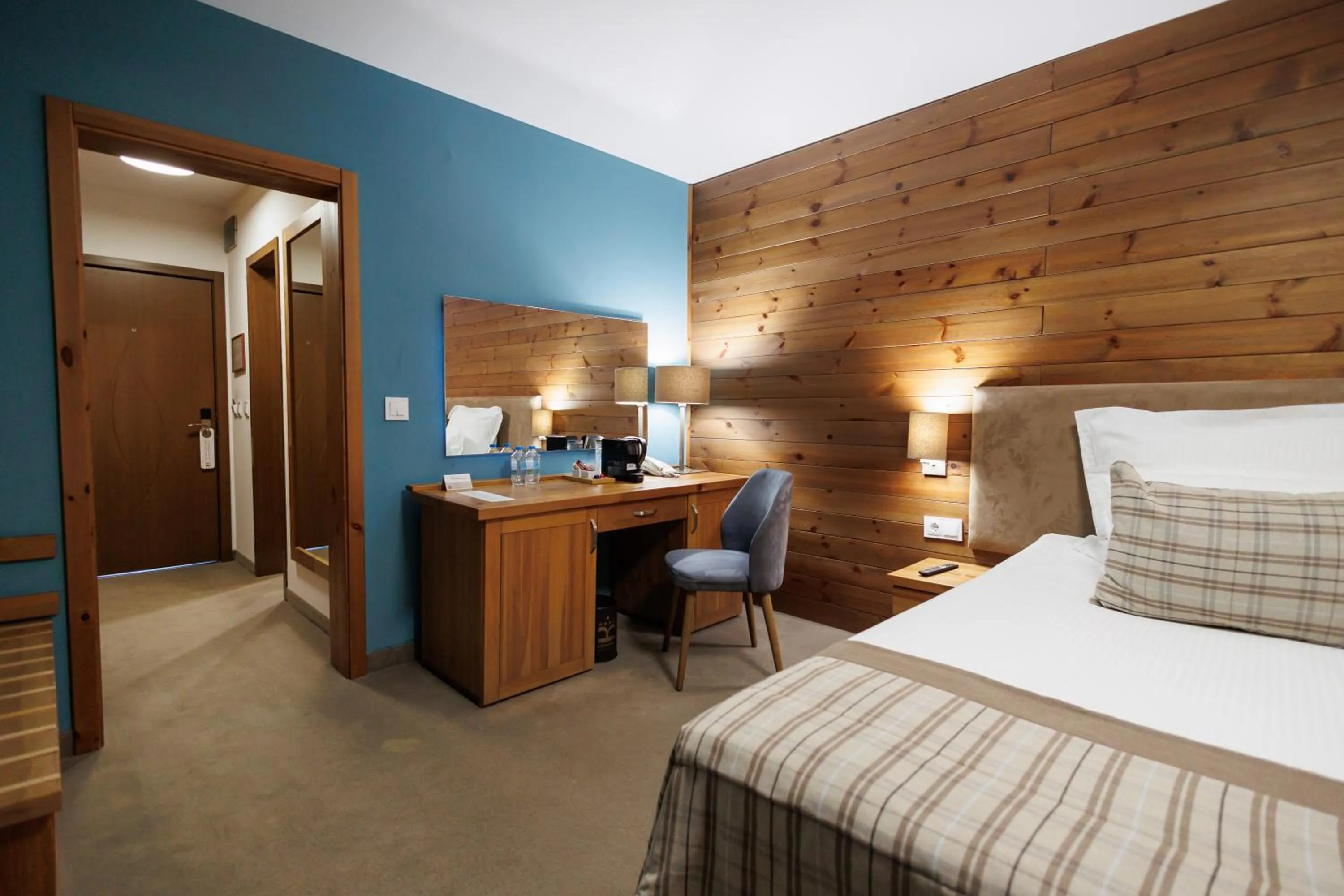 Bed in Katarino SPA Hotel