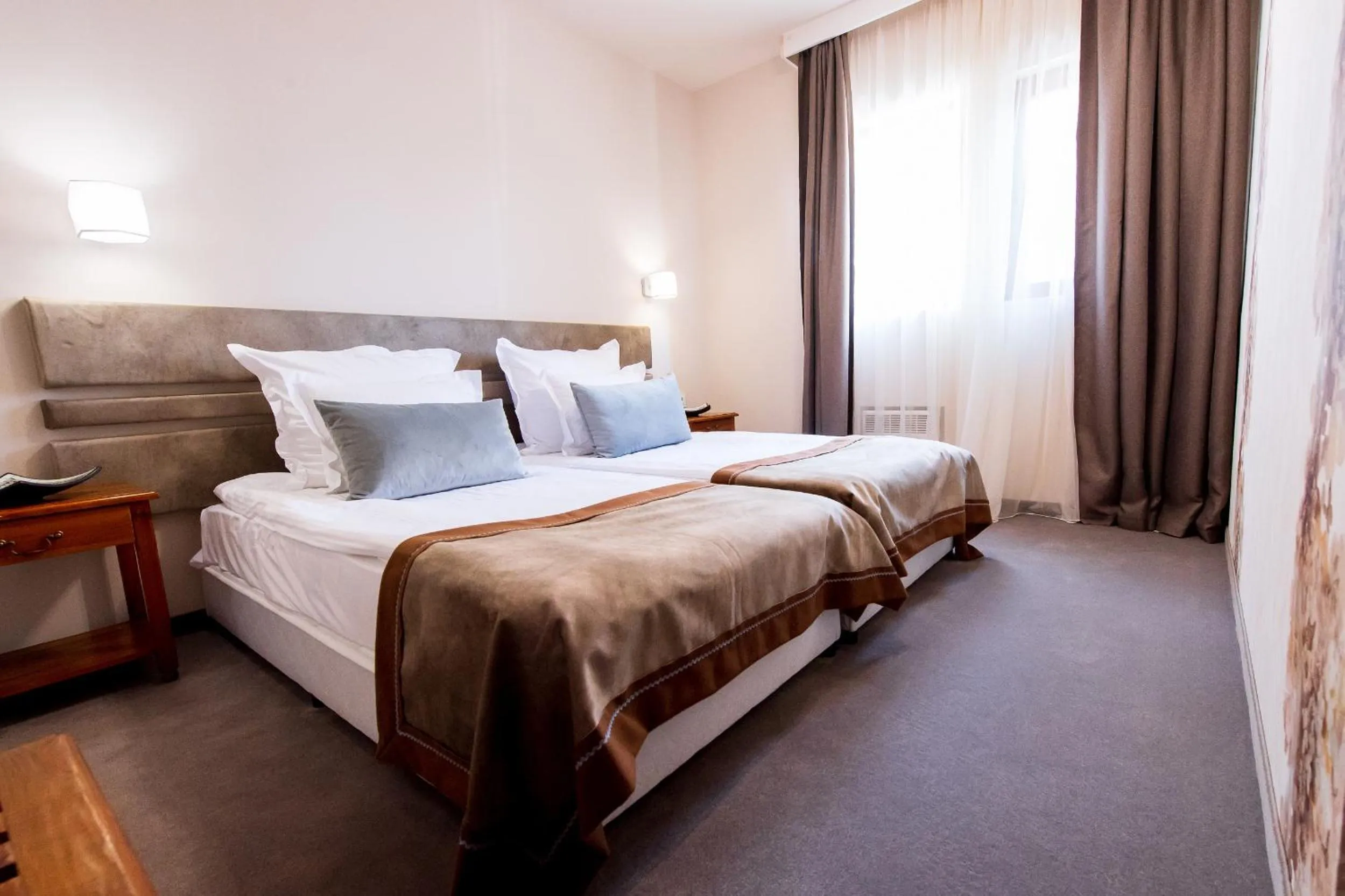 Bed in Katarino SPA Hotel