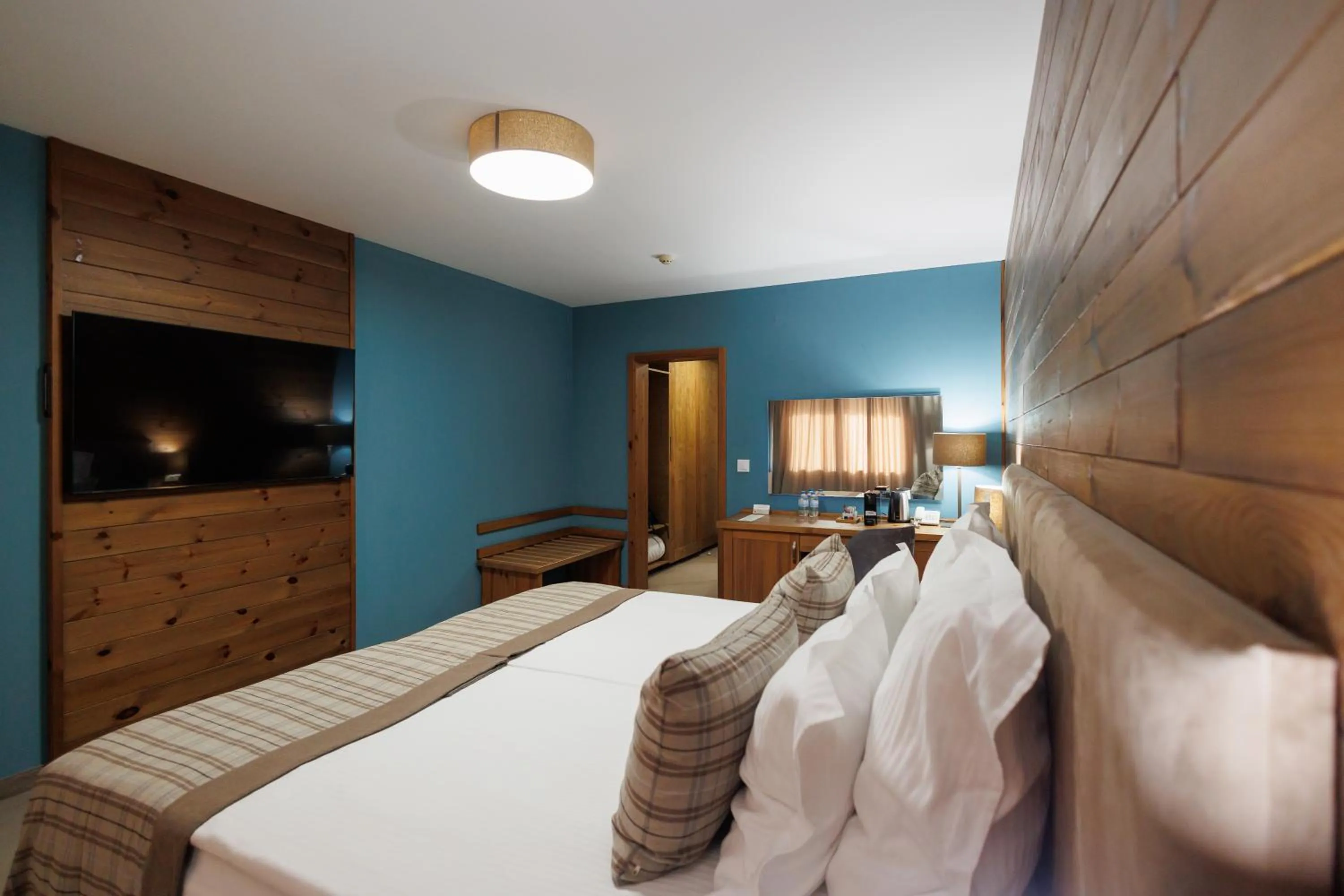 Bed in Katarino SPA Hotel