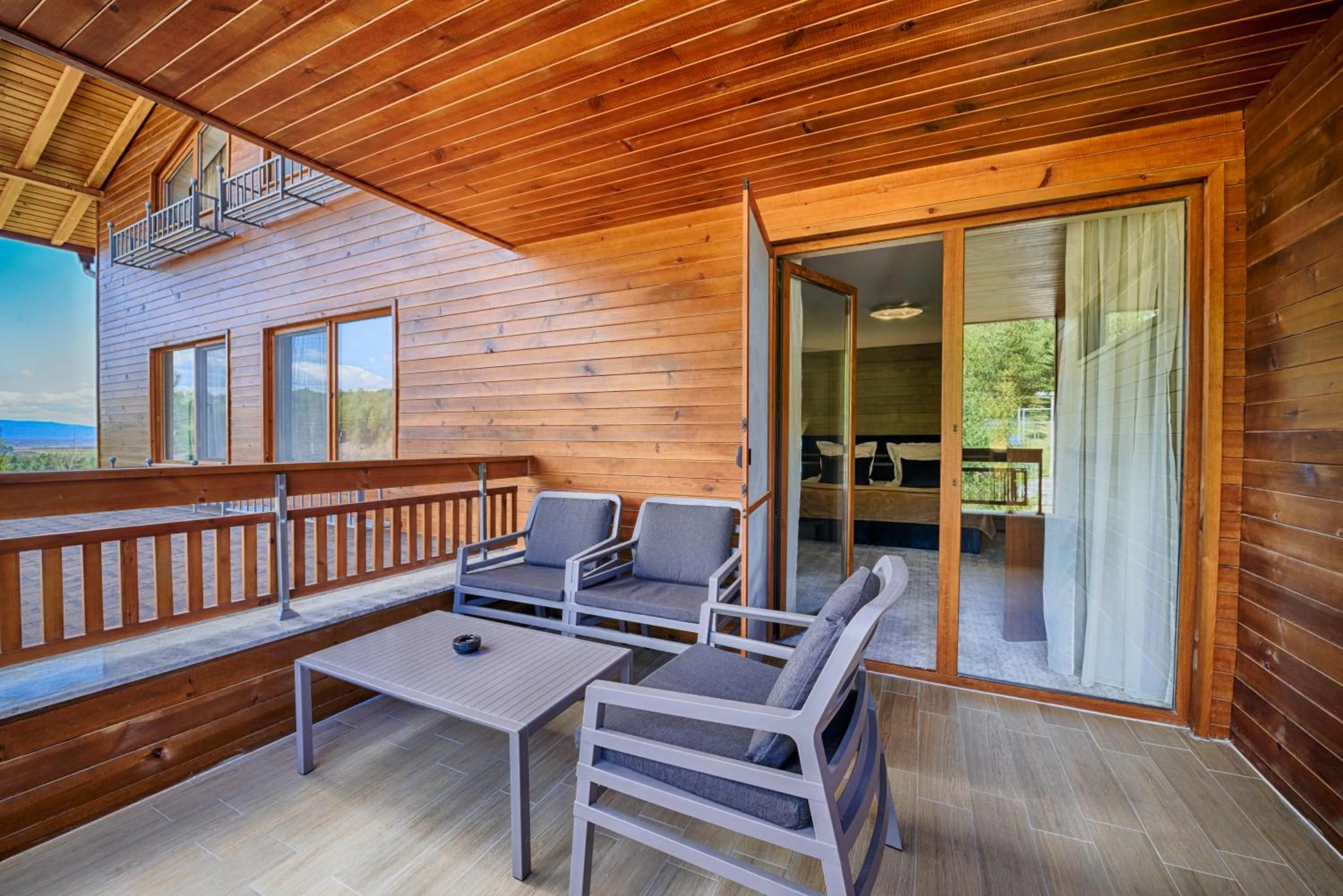 Balcony/Terrace in Katarino SPA Hotel