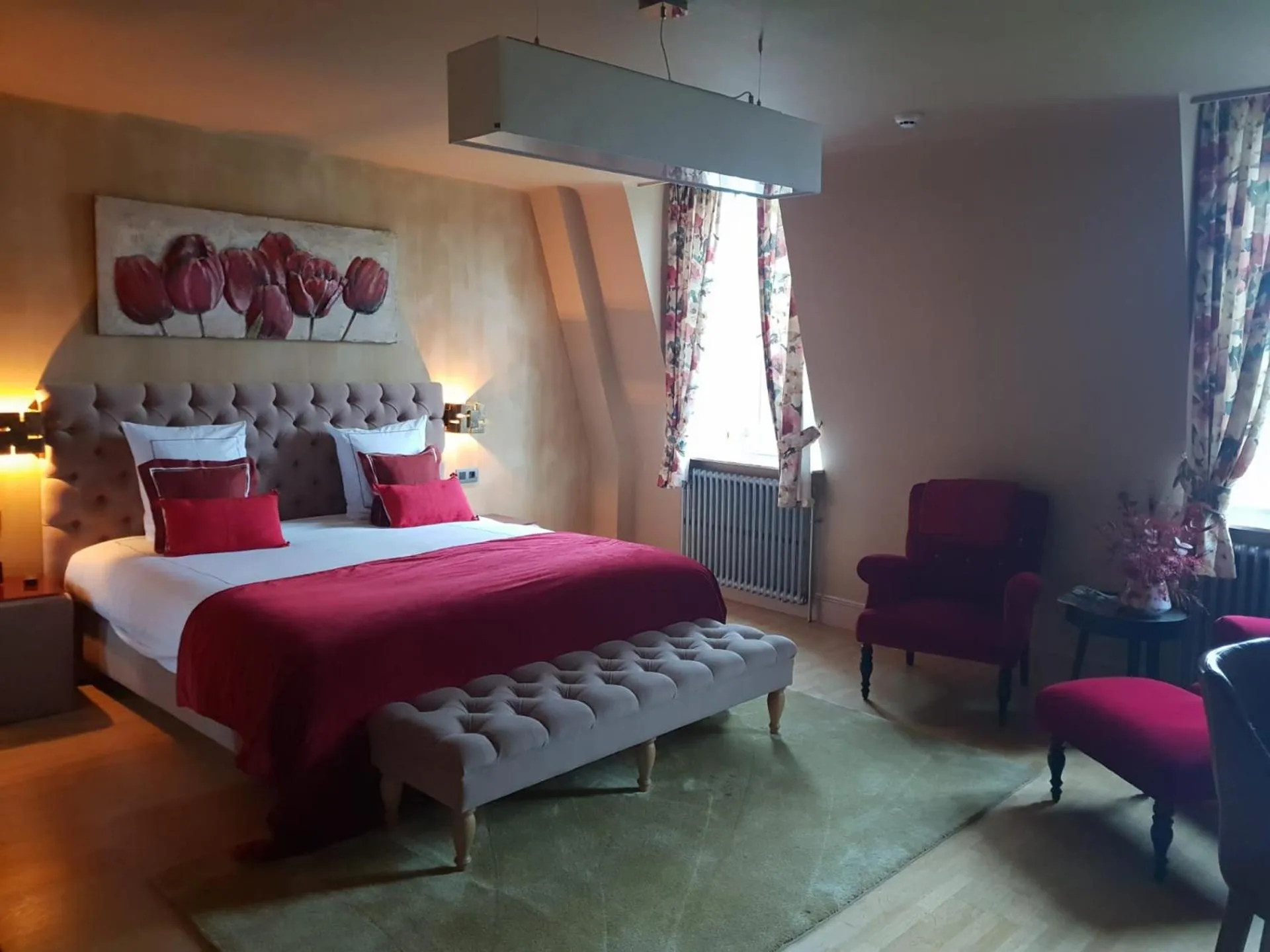 Bed in Notarishuis Beveren B&B