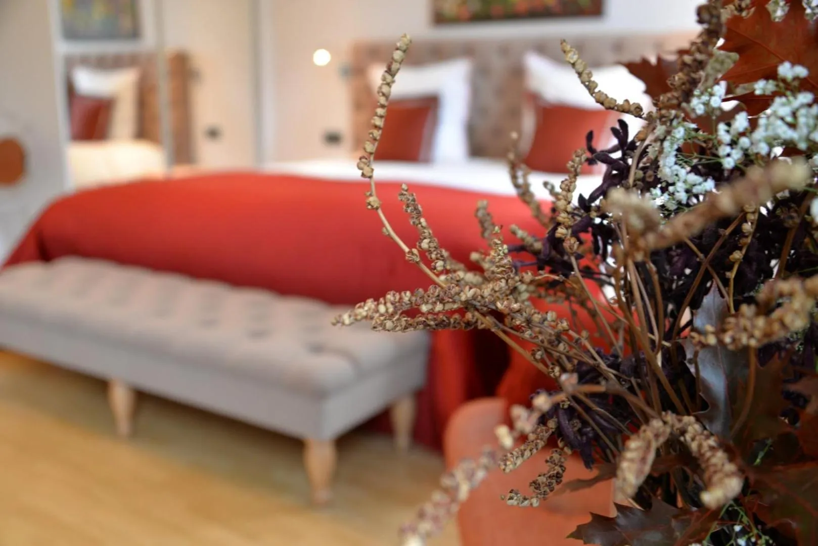 Bed in Notarishuis Beveren B&B