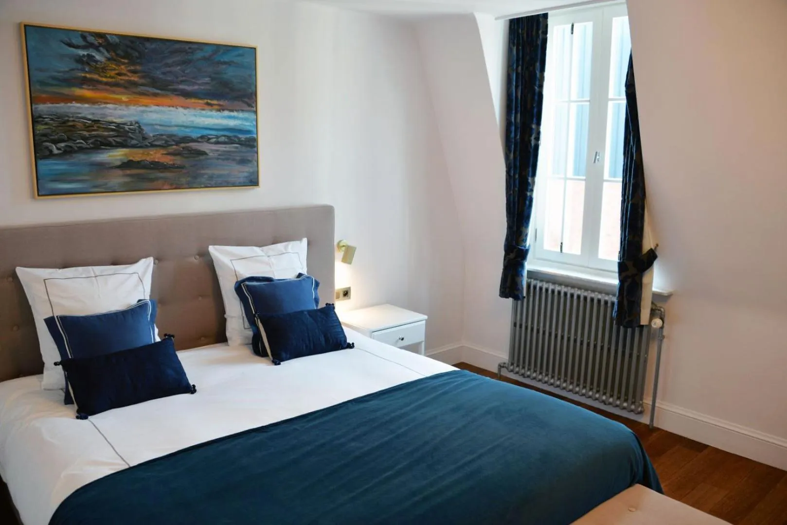 Bed in Notarishuis Beveren B&B