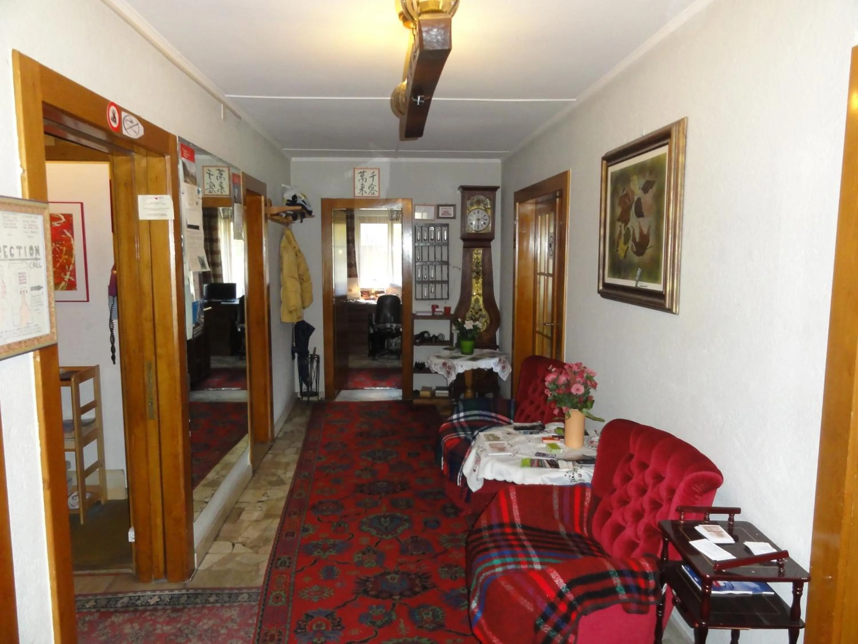 Lobby or reception in Hotel Cima