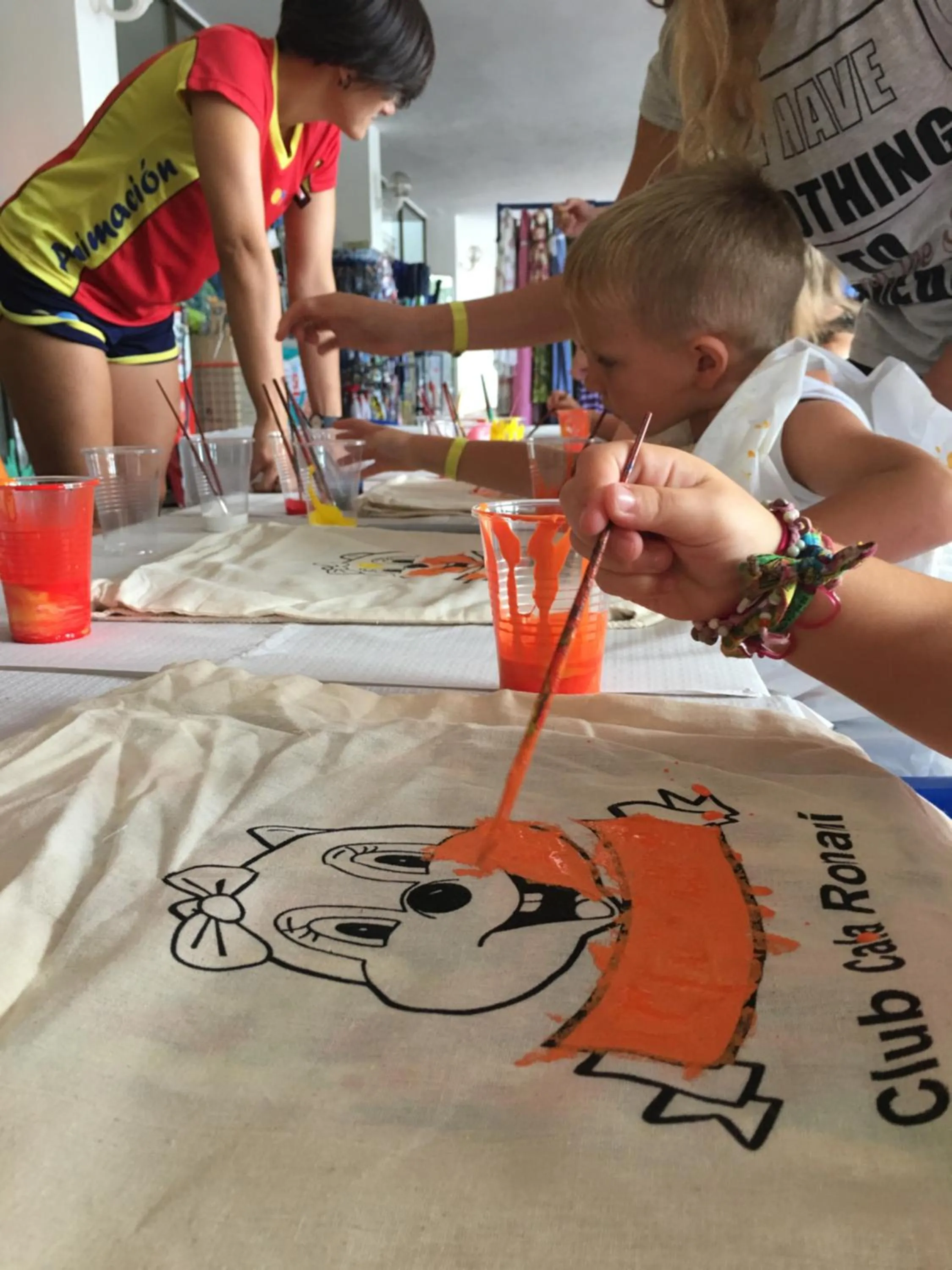 Kids's club in Hotel Club Cala Romani