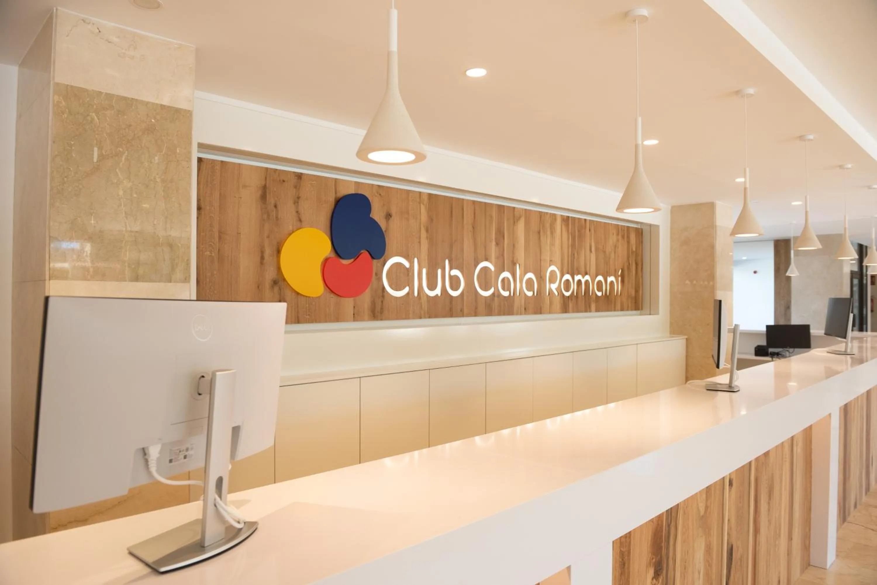 Lobby or reception in Hotel Club Cala Romani