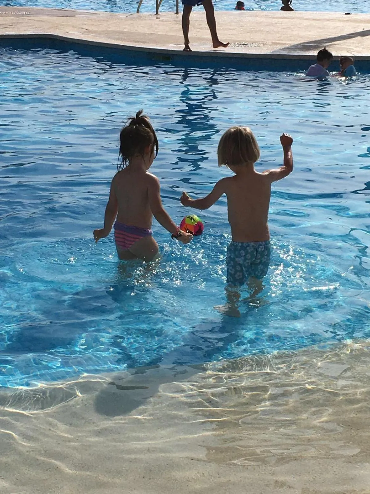 Swimming pool in Hotel Club Cala Romani