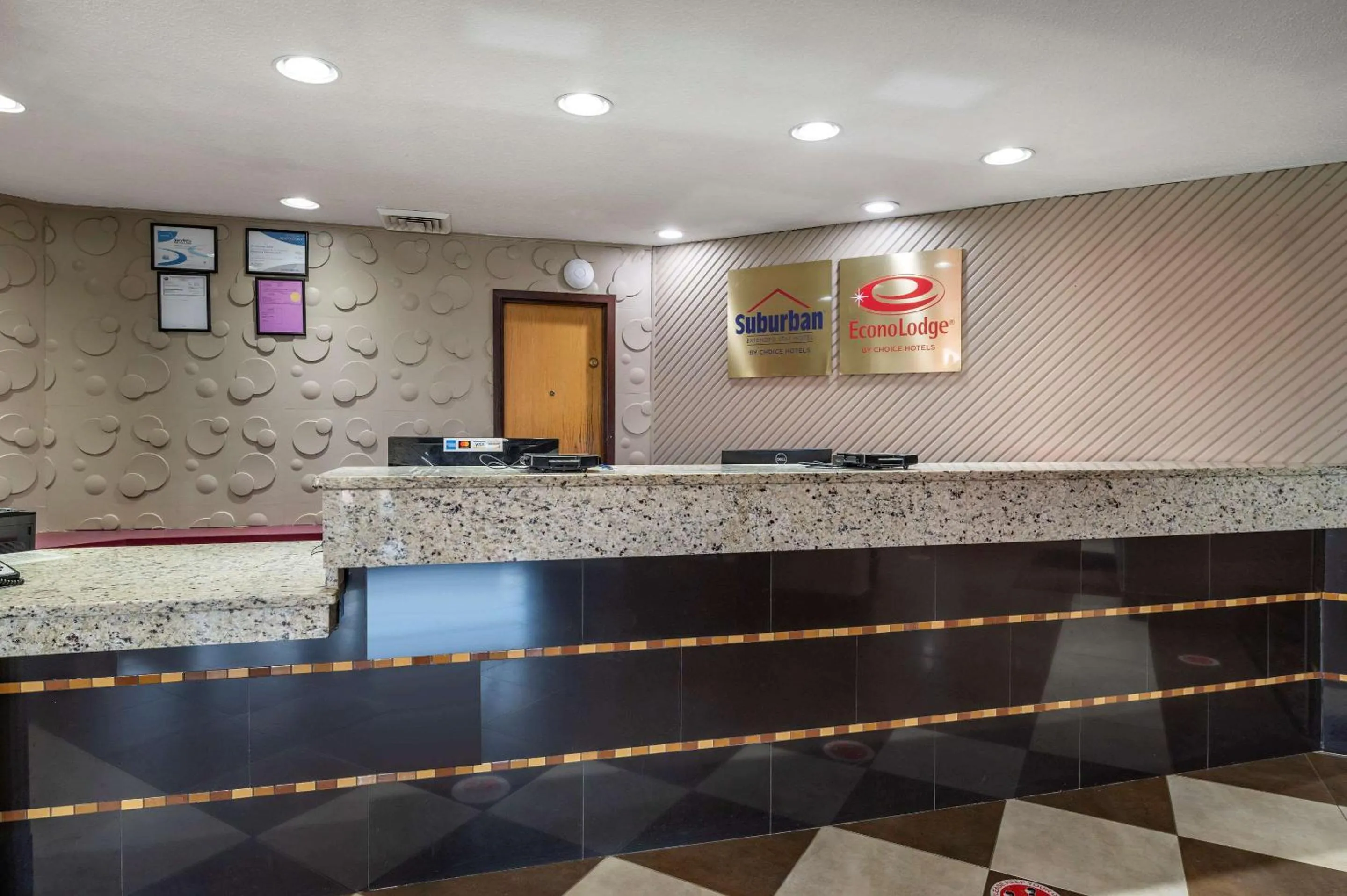 Lobby or reception in Econo Lodge Lafayette near University